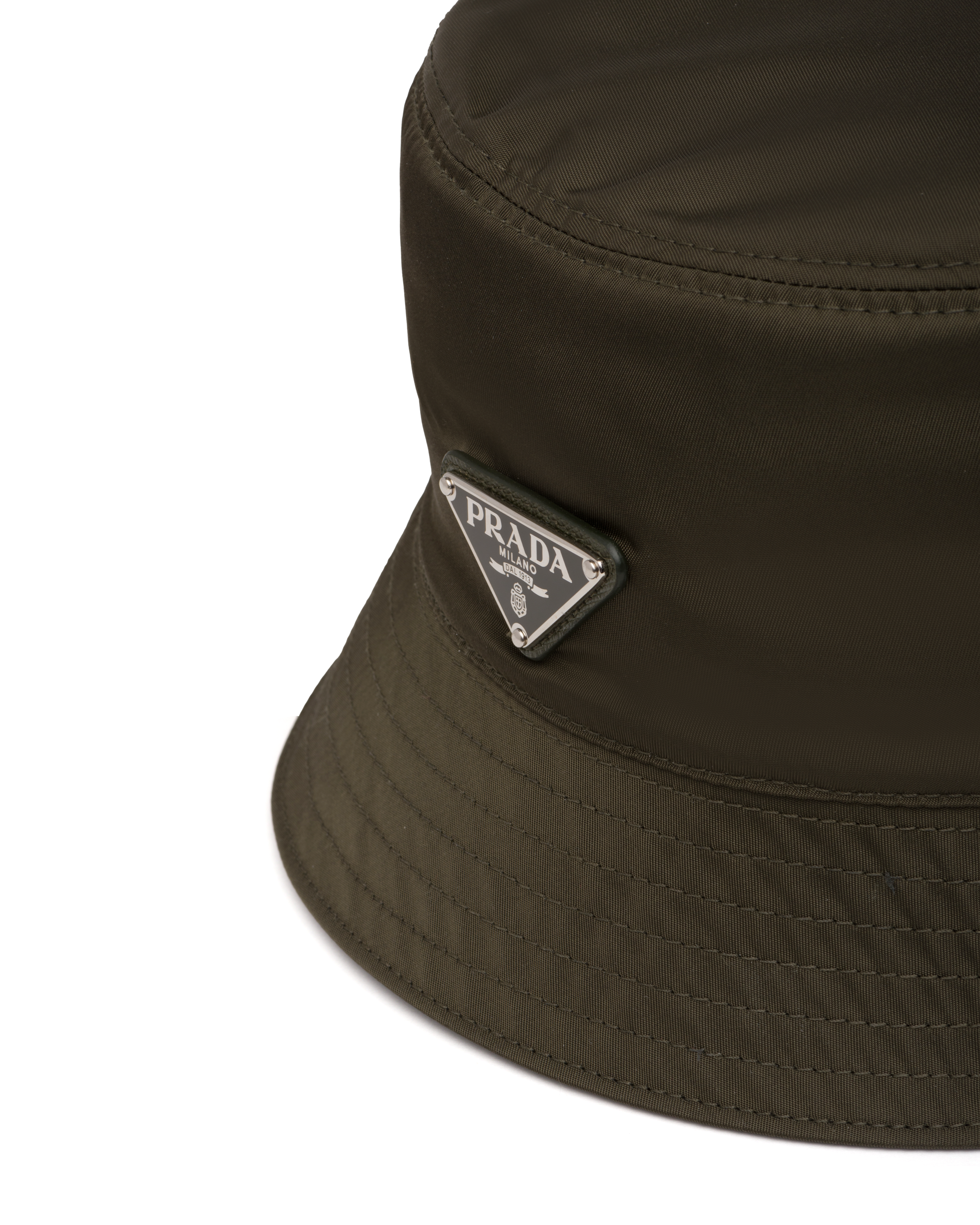 green prada bucket hat