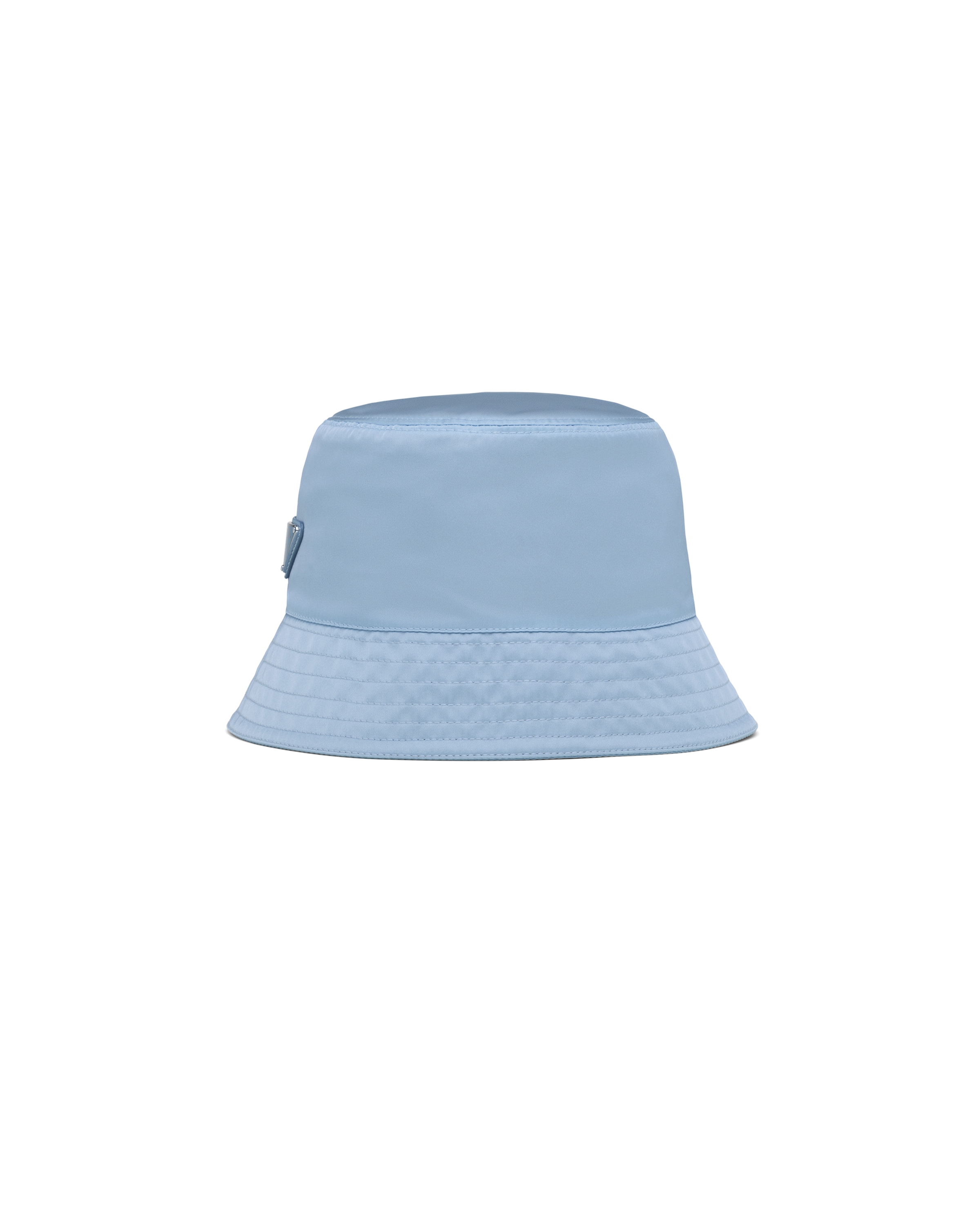 Astral Blue Nylon Bucket Hat Prada