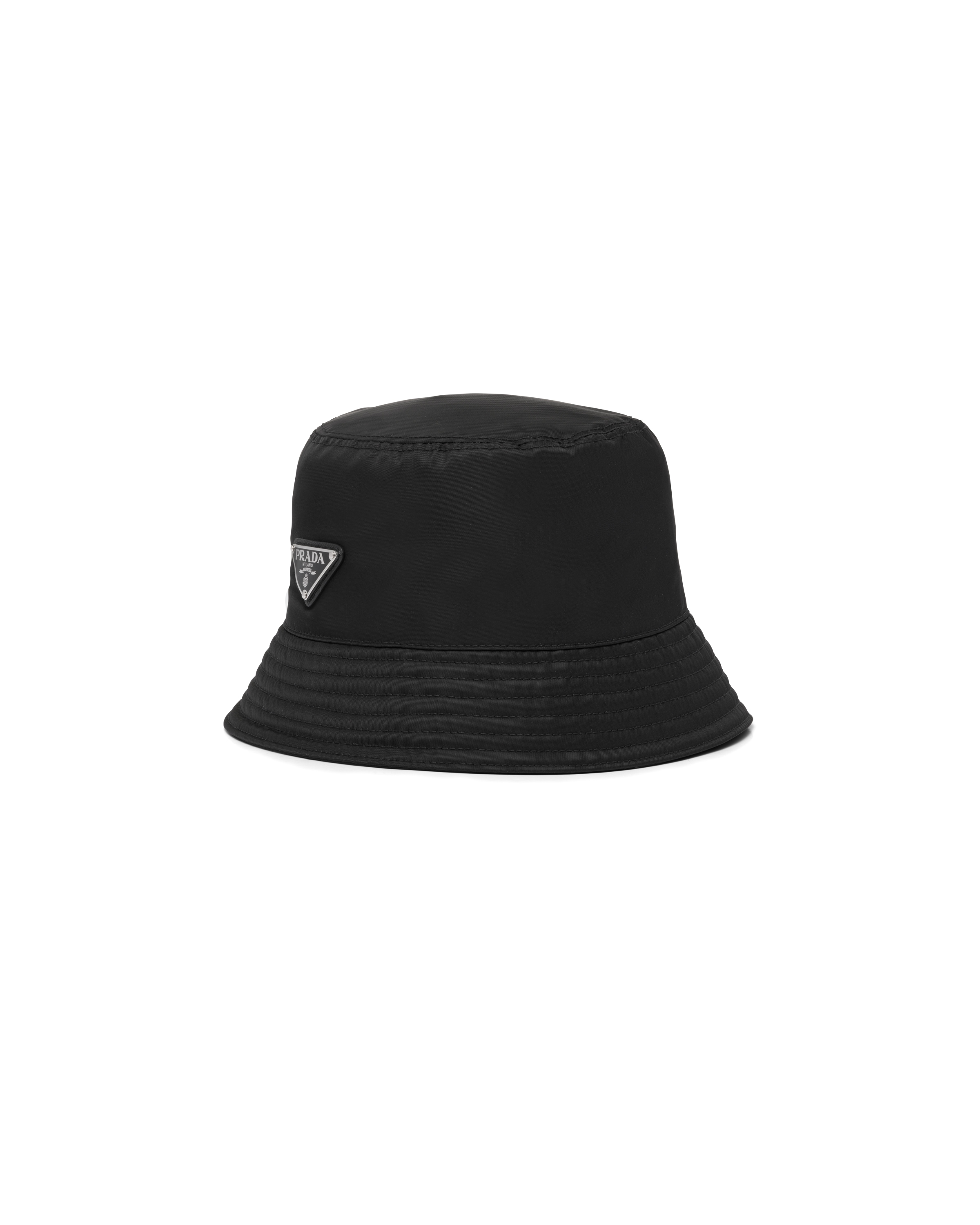 Prada Re-nylon Bucket Hat In Black