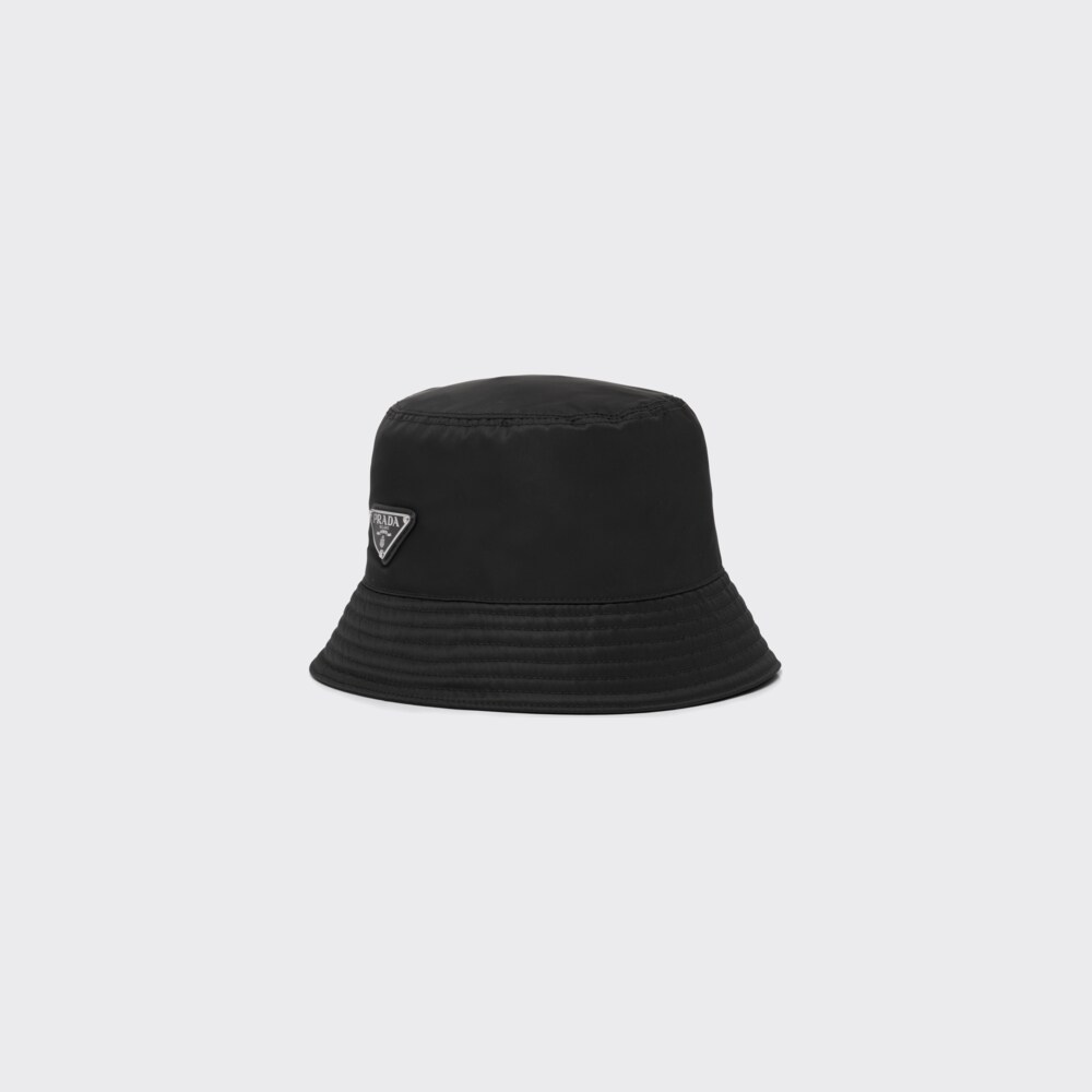 Black ReNylon bucket hat Prada