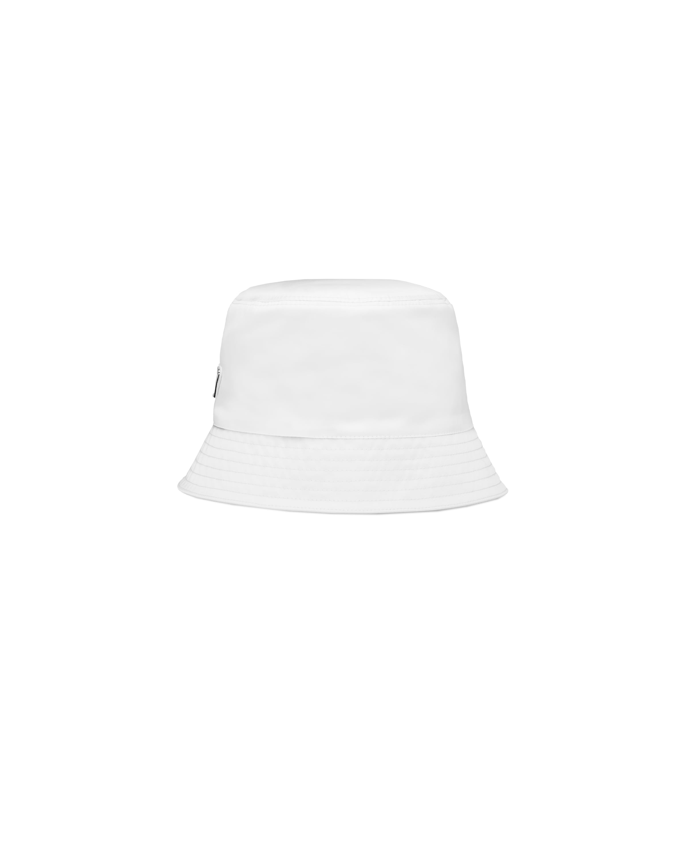 Prada Re-nylon Bucket Hat In White
