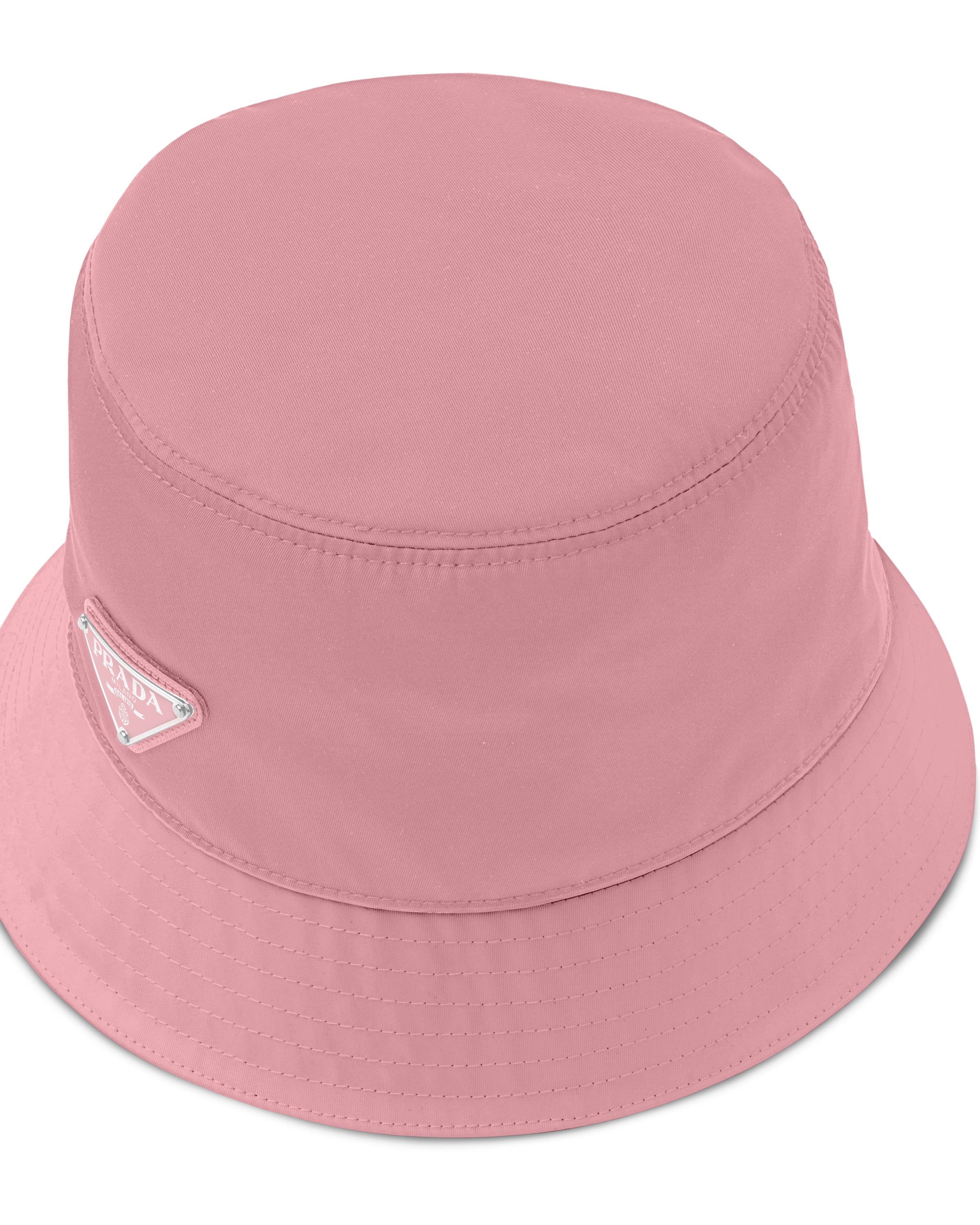 Pink ReNylon bucket hat Prada