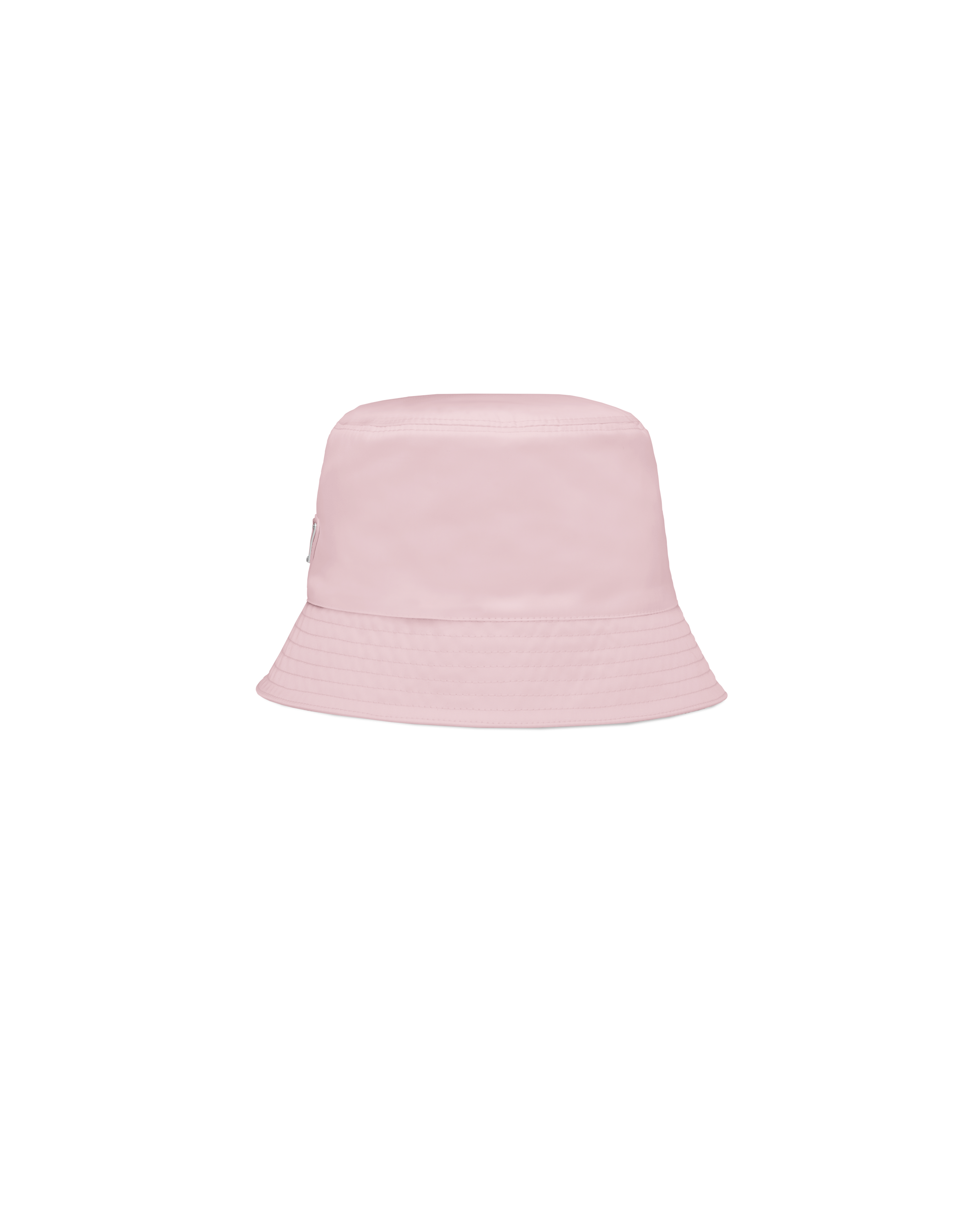 Shop Prada Re-nylon Bucket Hat In Alabaster Pink