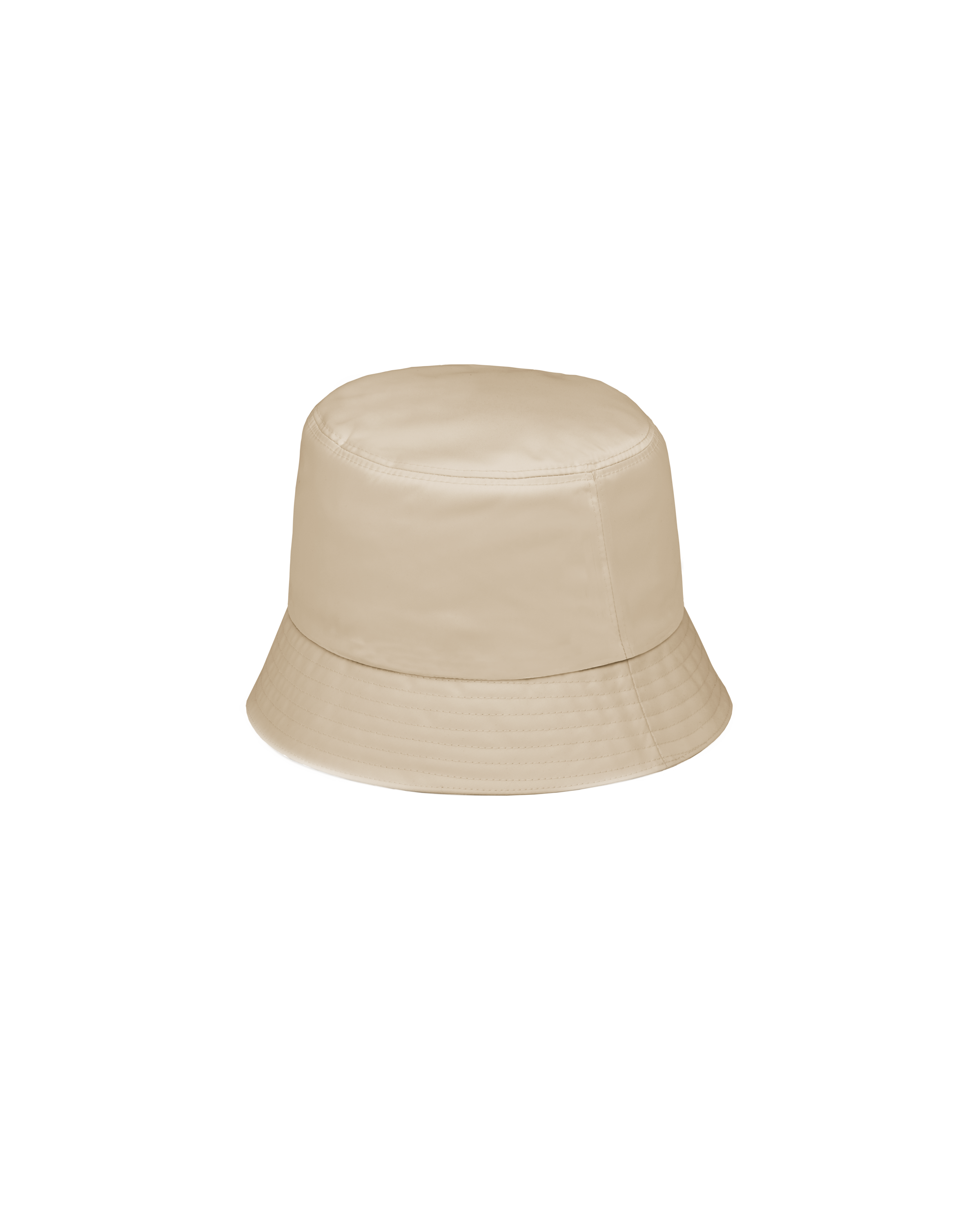 Desert Beige Re Nylon Bucket Hat Prada