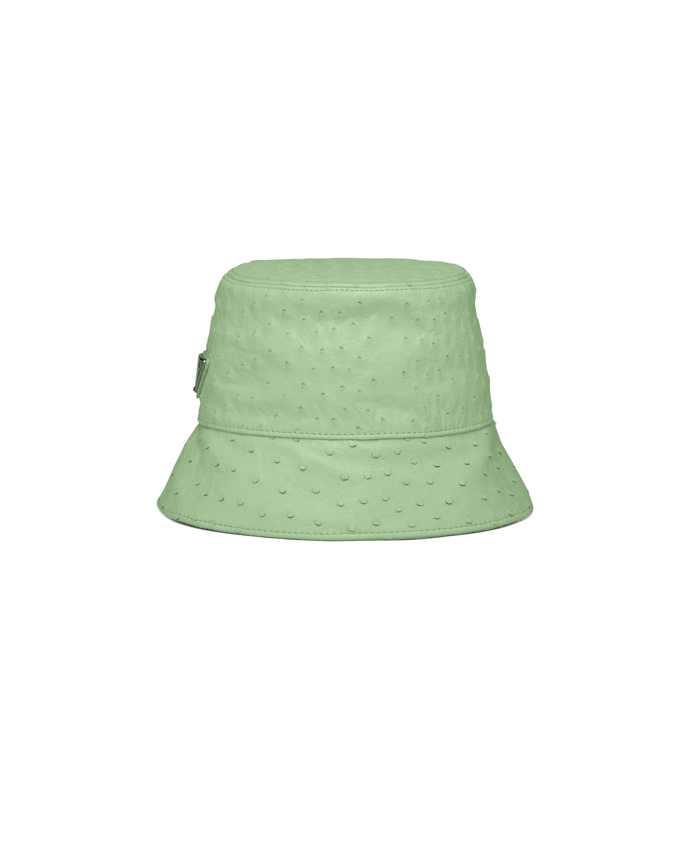 prada neon bucket hat