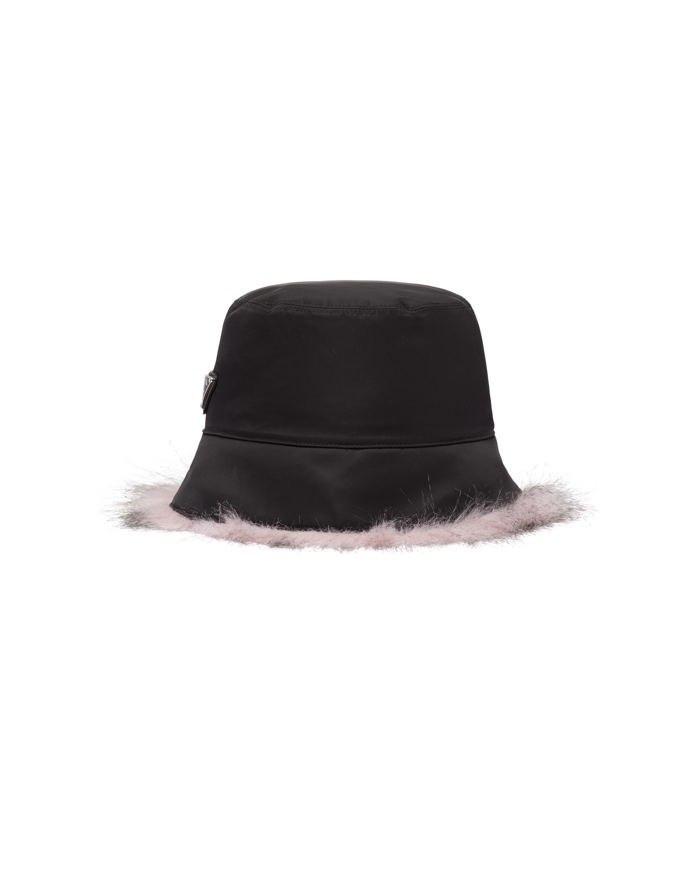 Arriba 51+ imagen pink prada nylon bucket hat Abzlocal.mx