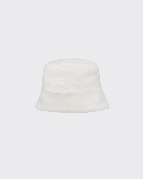 Prada sherpa bucket hat