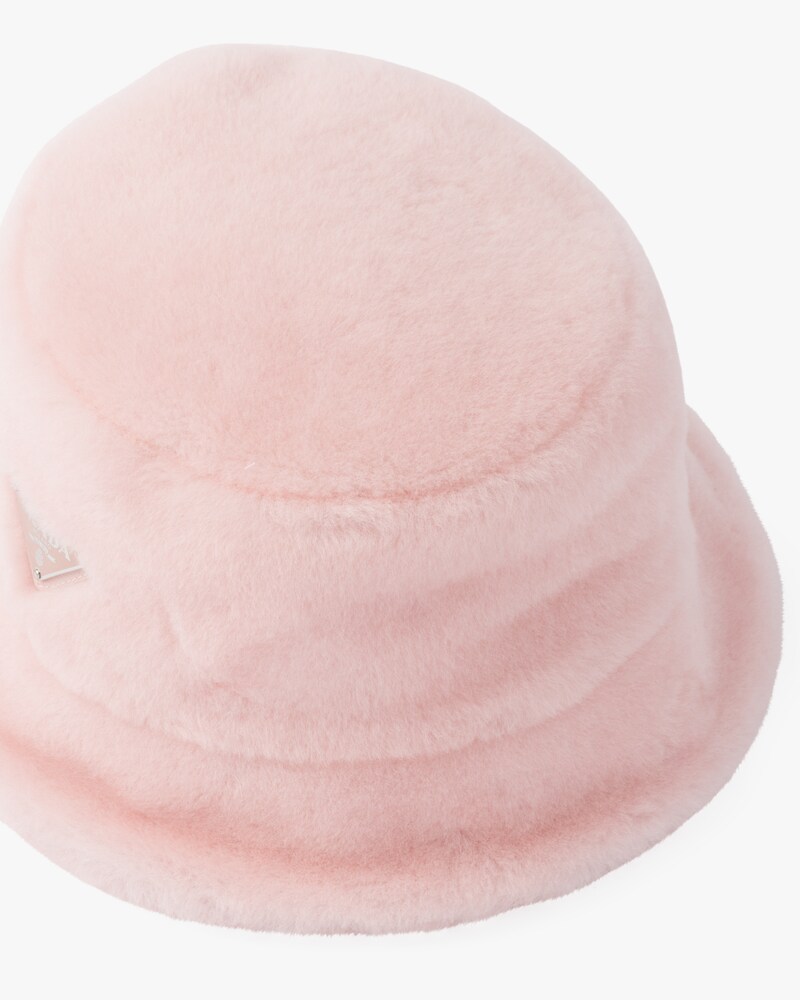 pink prada bucket hat