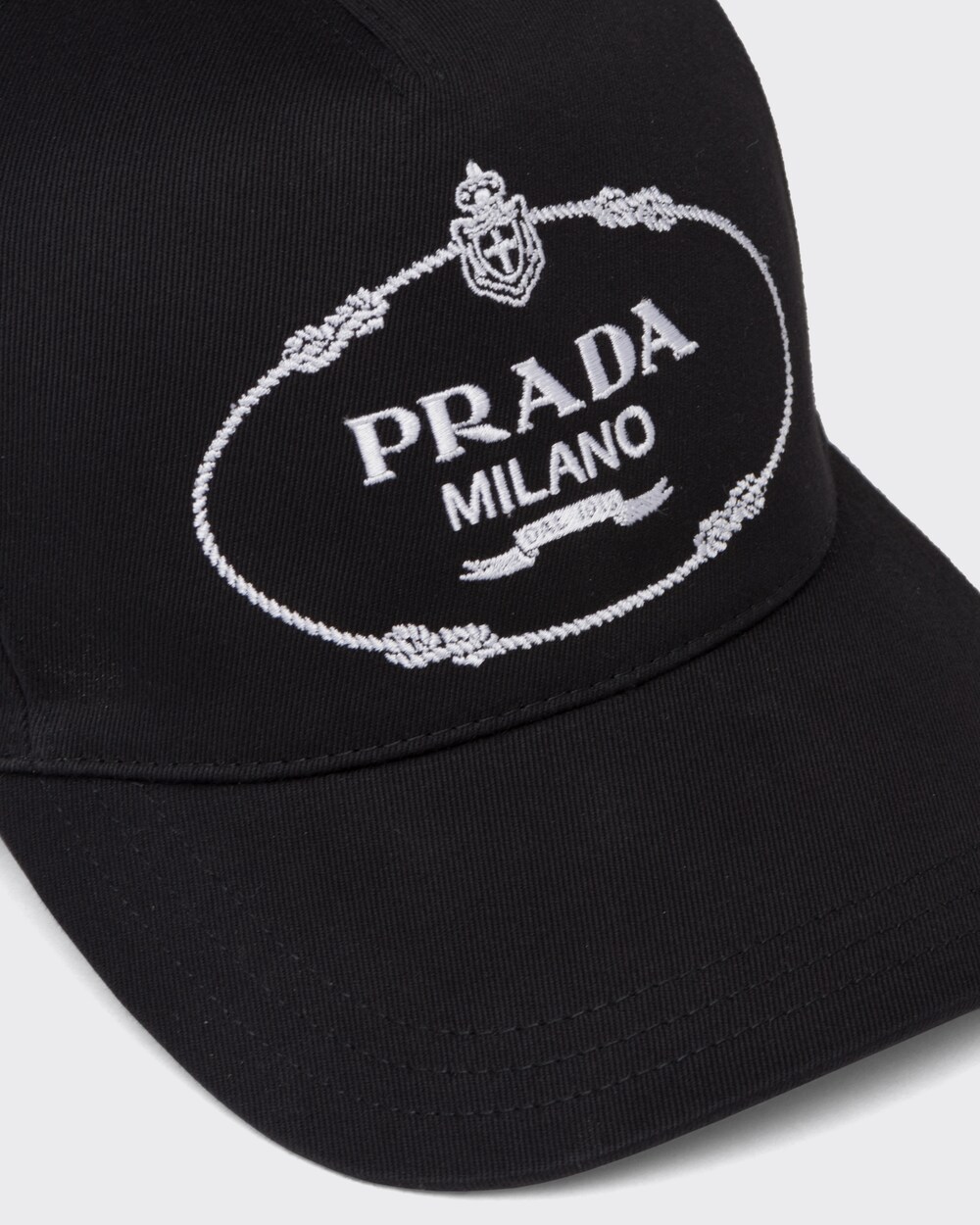 prada white cap
