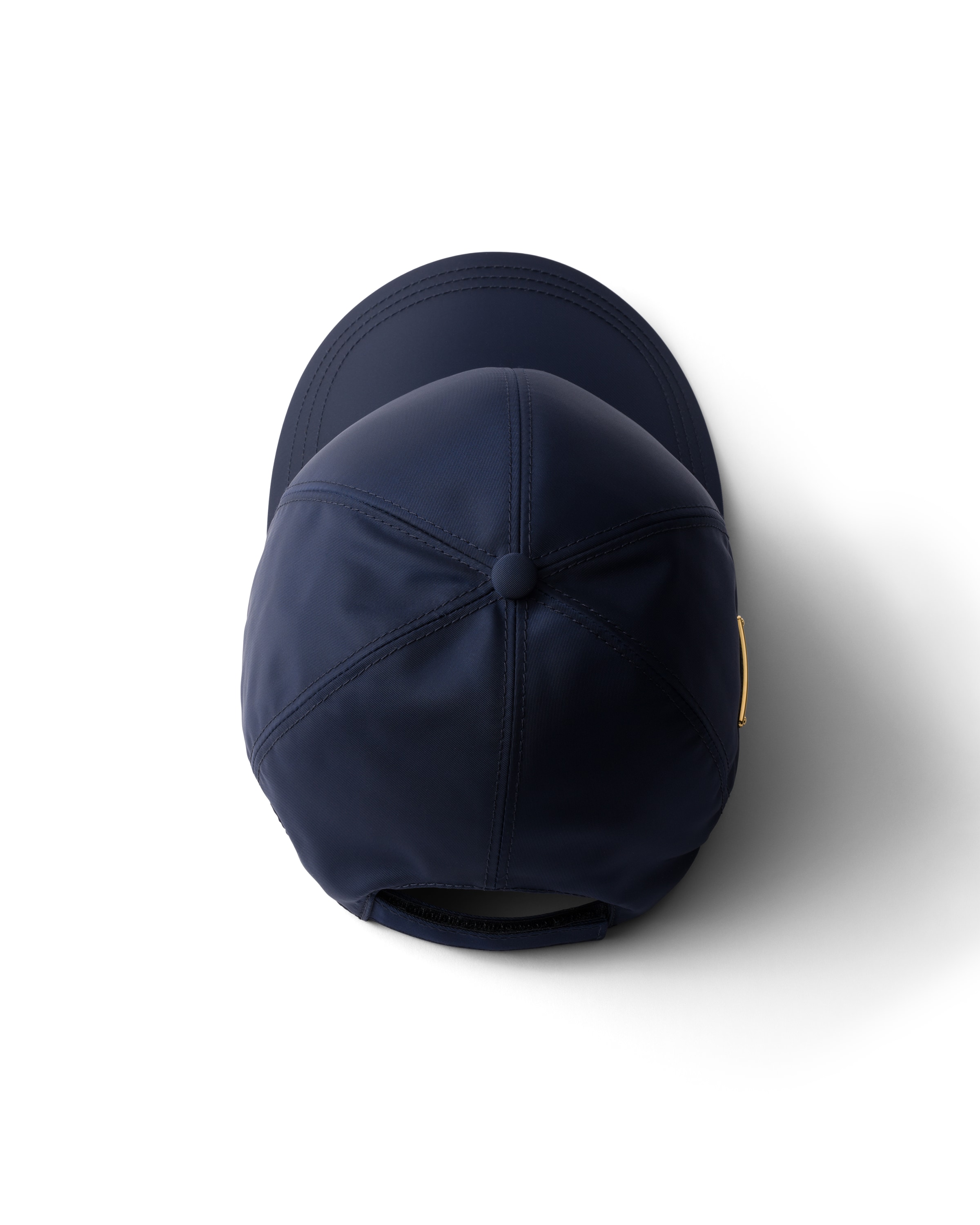 Prada Corduroy Baseball Cap In Balticlue