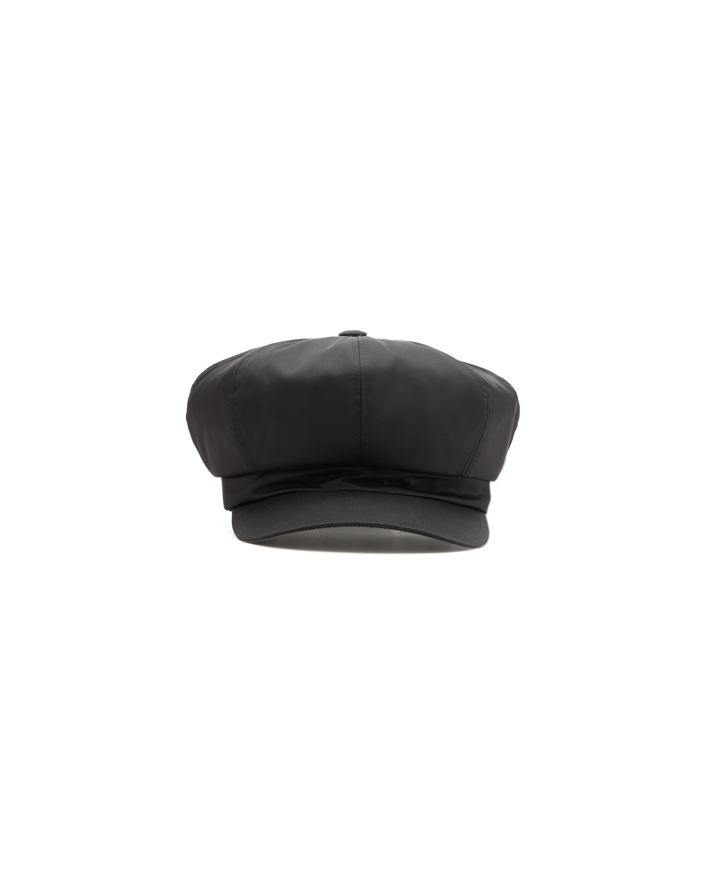 Shop Prada Re-nylon Hat In Black