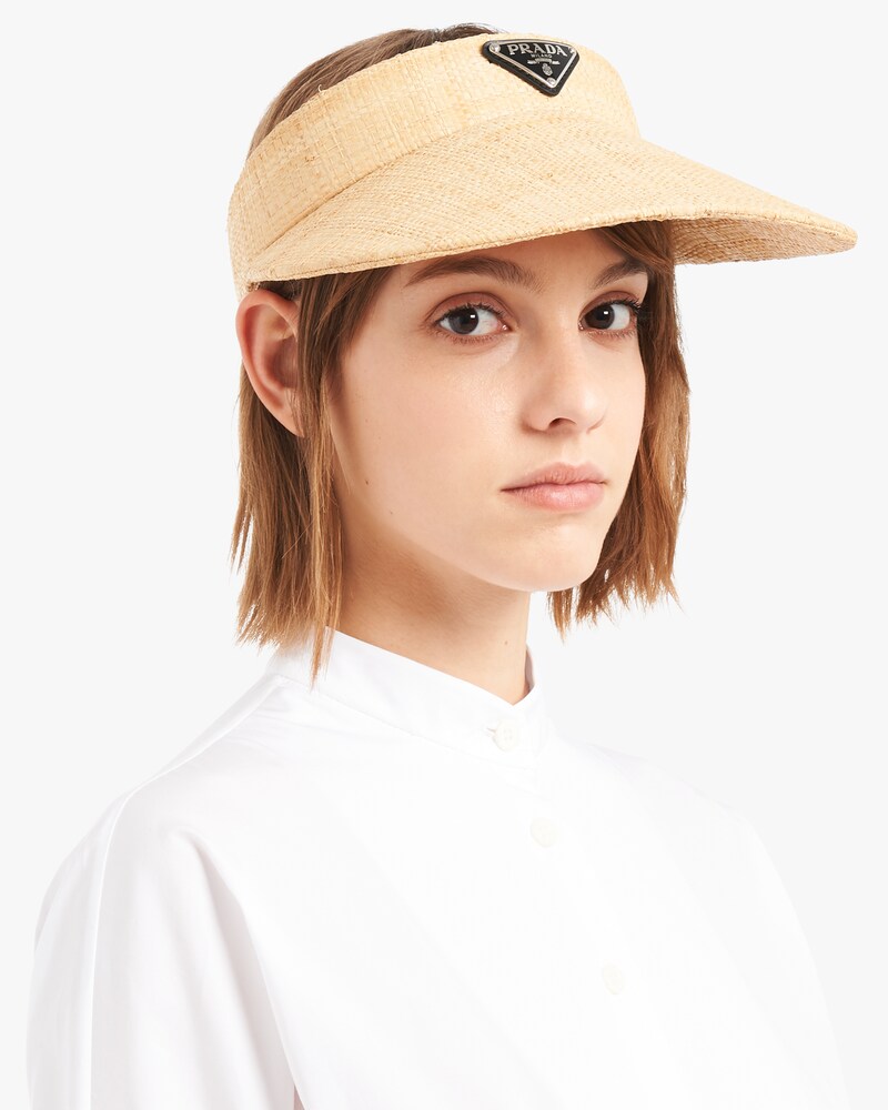 prada visor hat