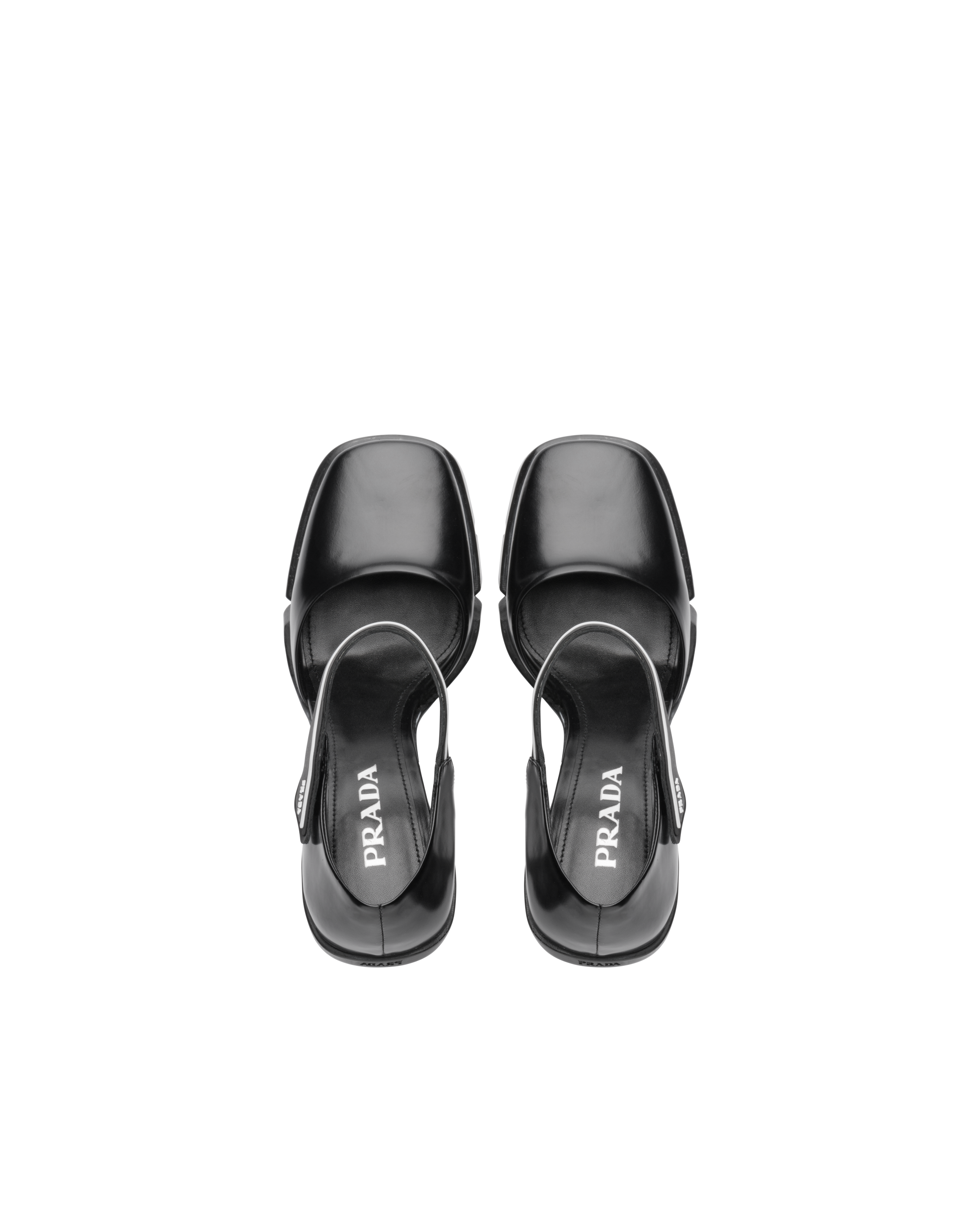 prada leather pumps