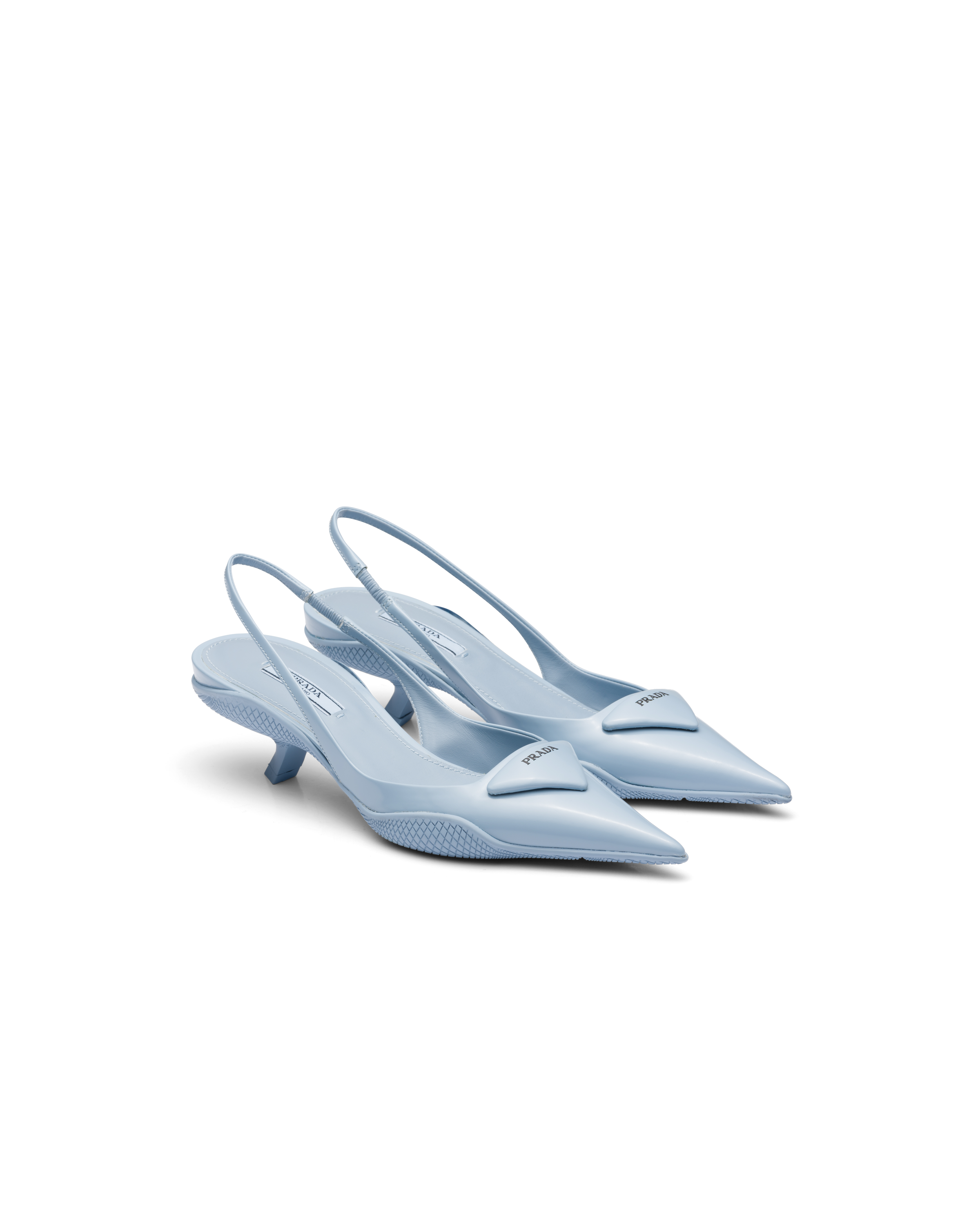 prada bow slingback