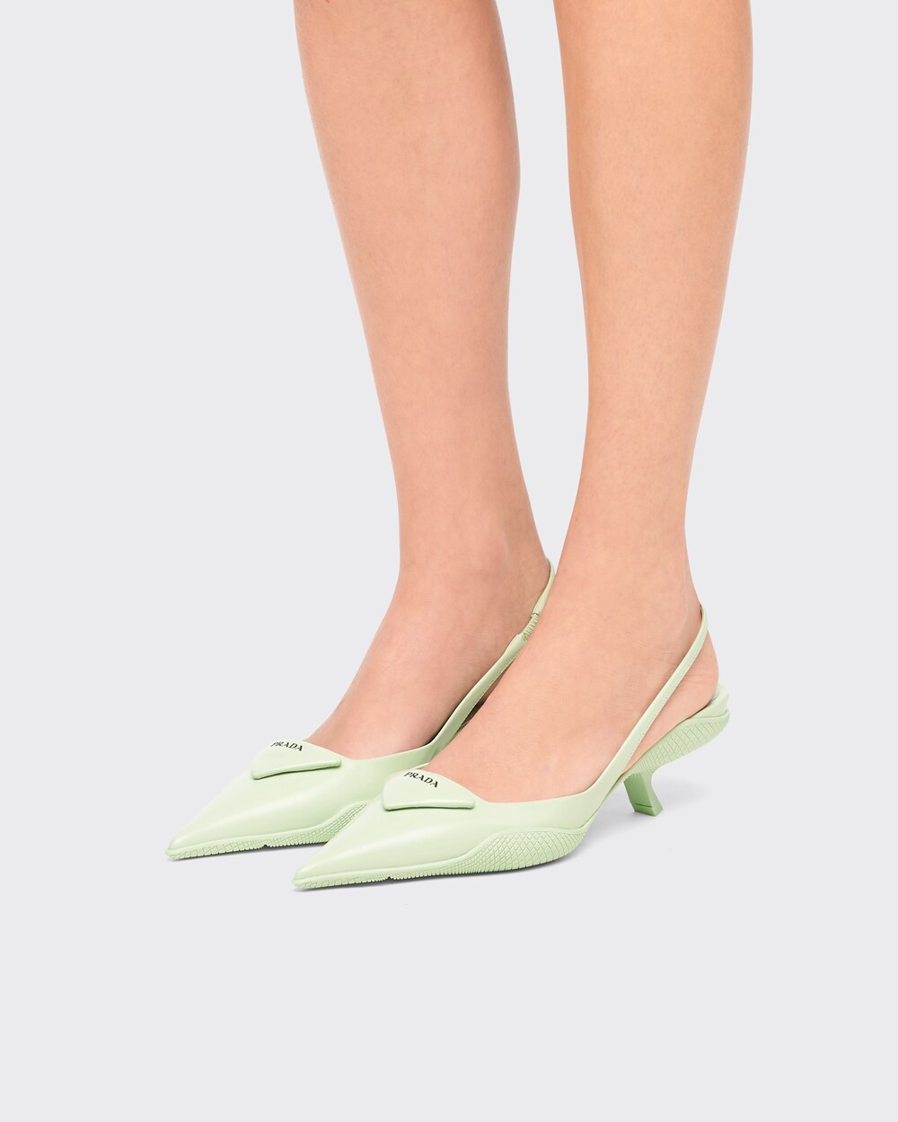 prada leather pumps