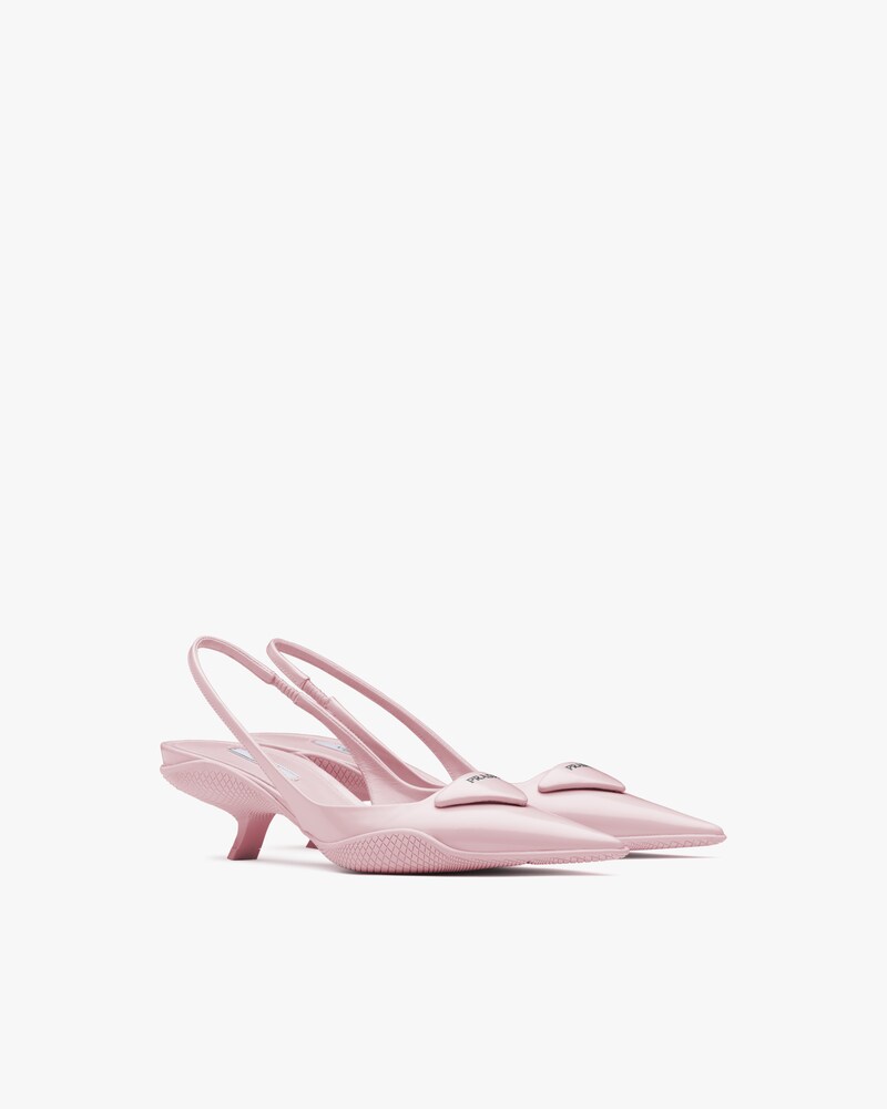 pink slingback pumps