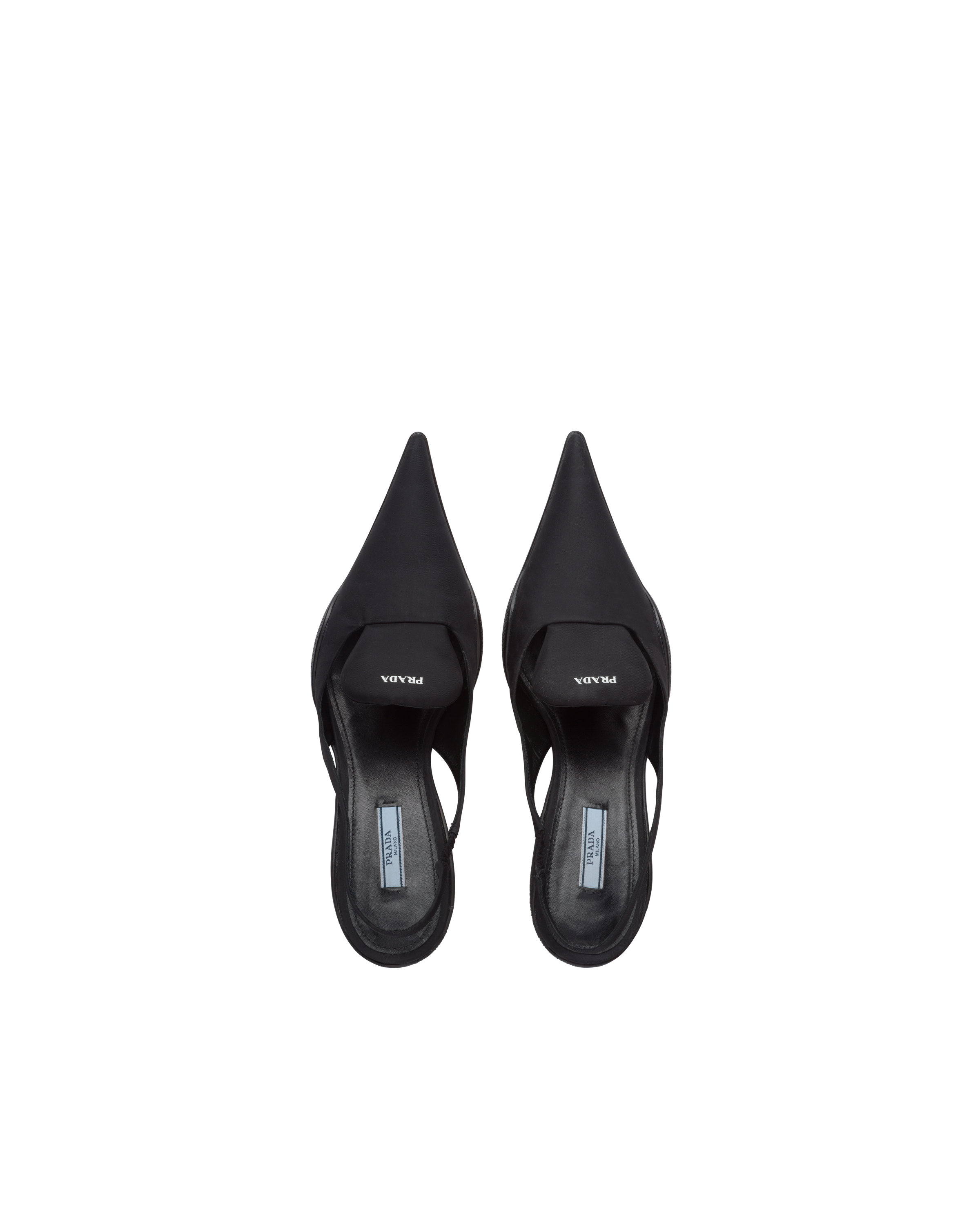 prada gabardine slingback