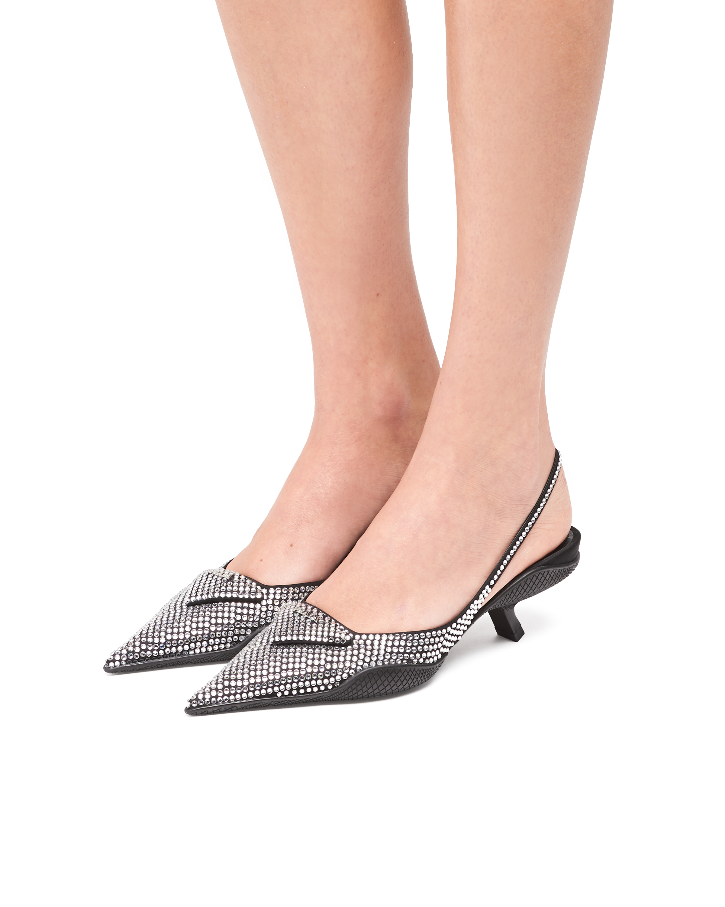 Prada crystal top shoes