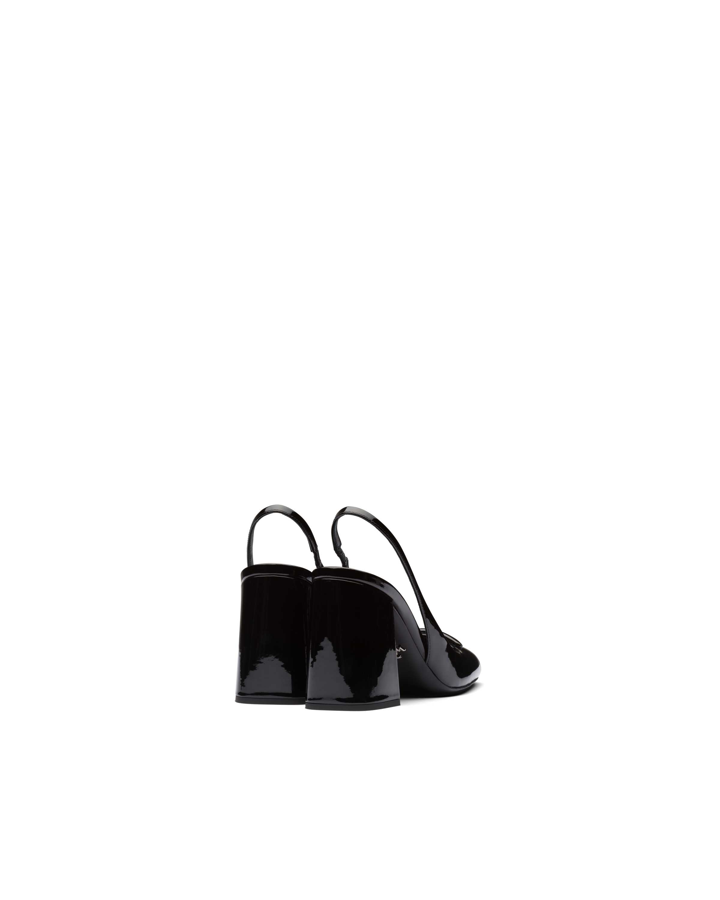 Prada Patent leather sling\u002Dback pumps 5