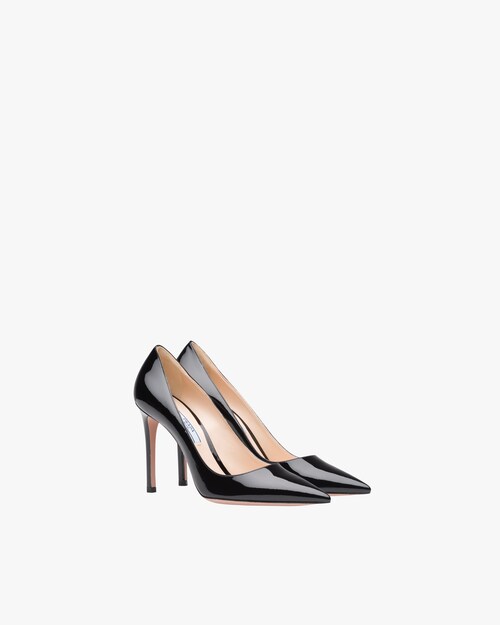 prada patent shoes