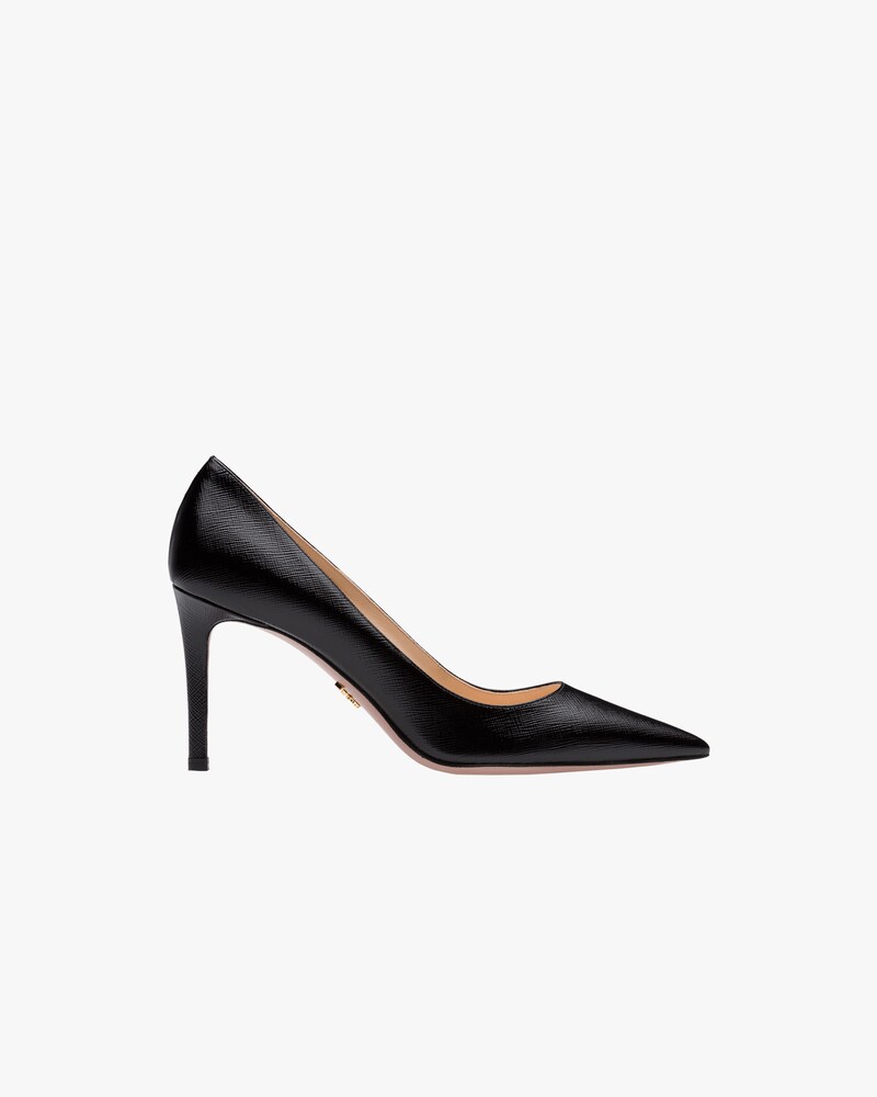 Saffiano textured leather pumps Prada