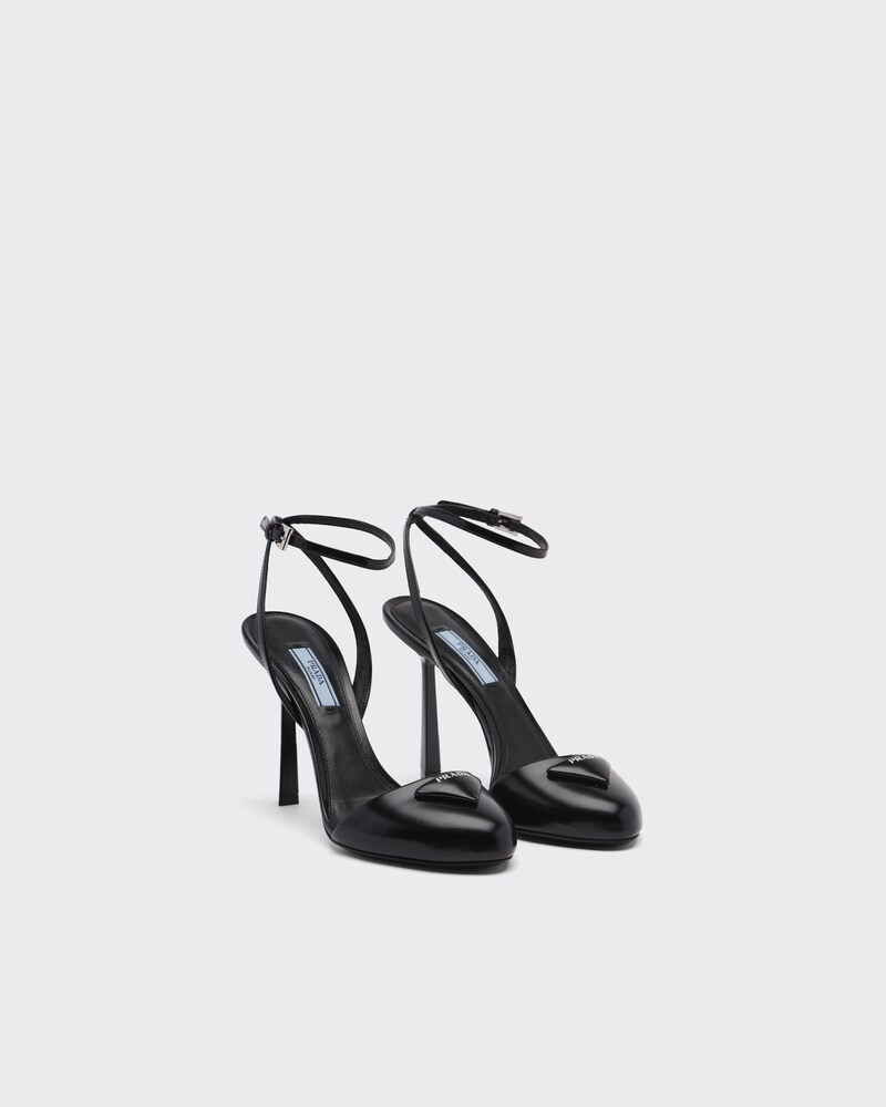 prada chunky heels