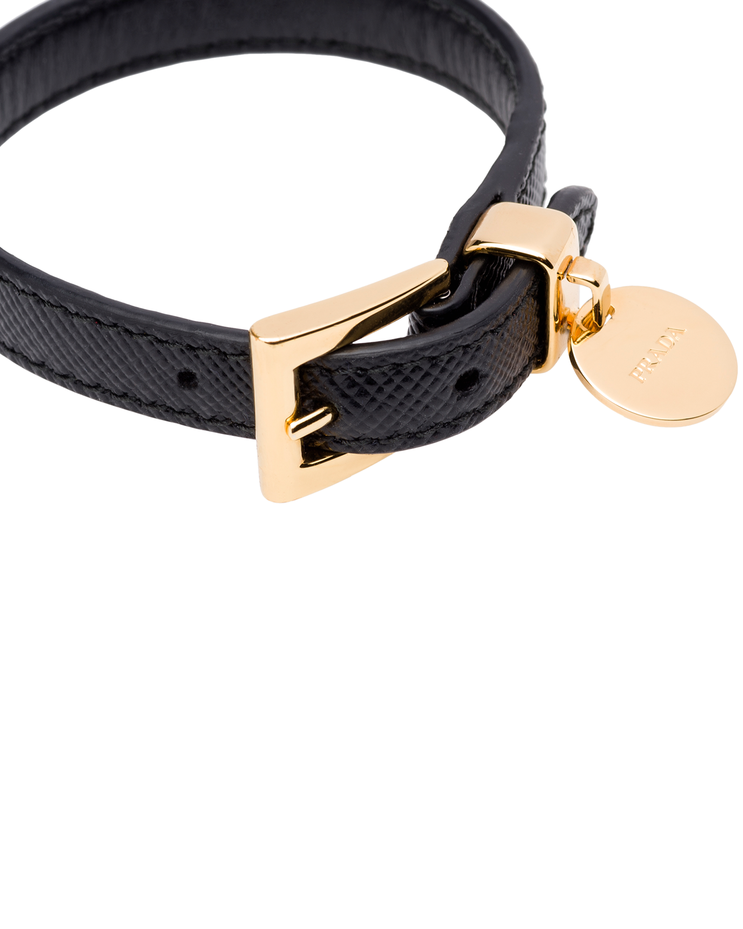 prada saffiano dog collar