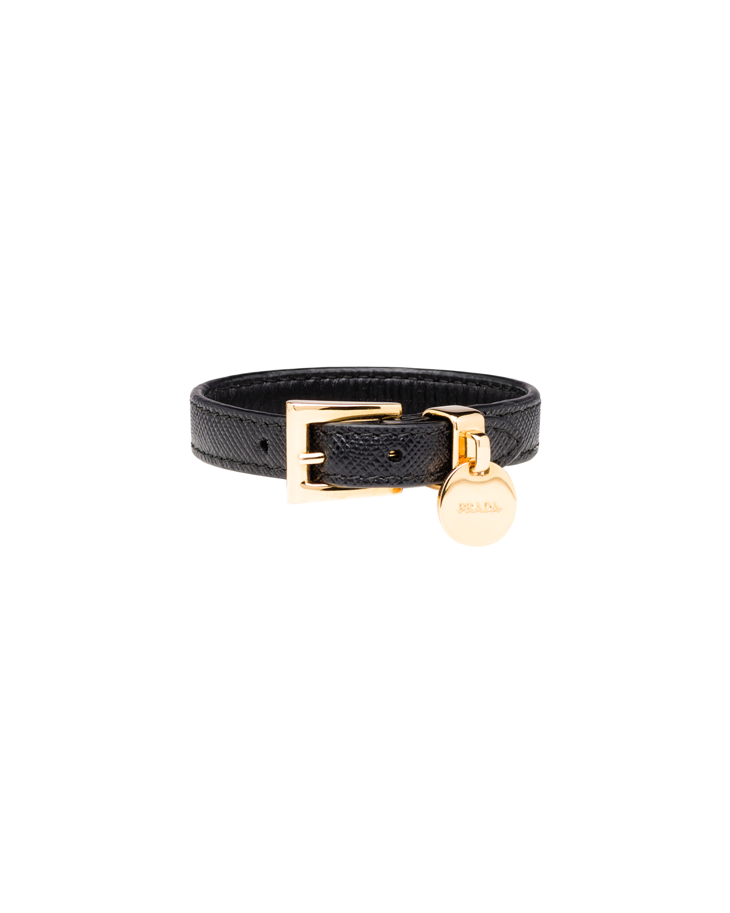 saffiano leather bracelet prada