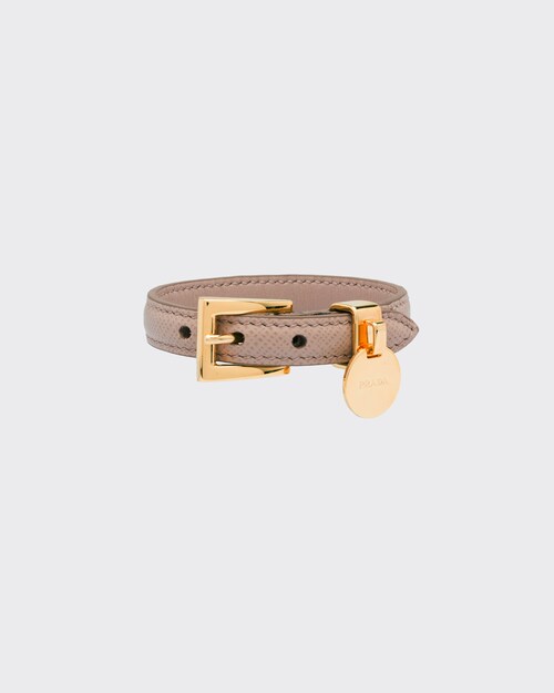 Prada Saffiano Leather Bracelet 1