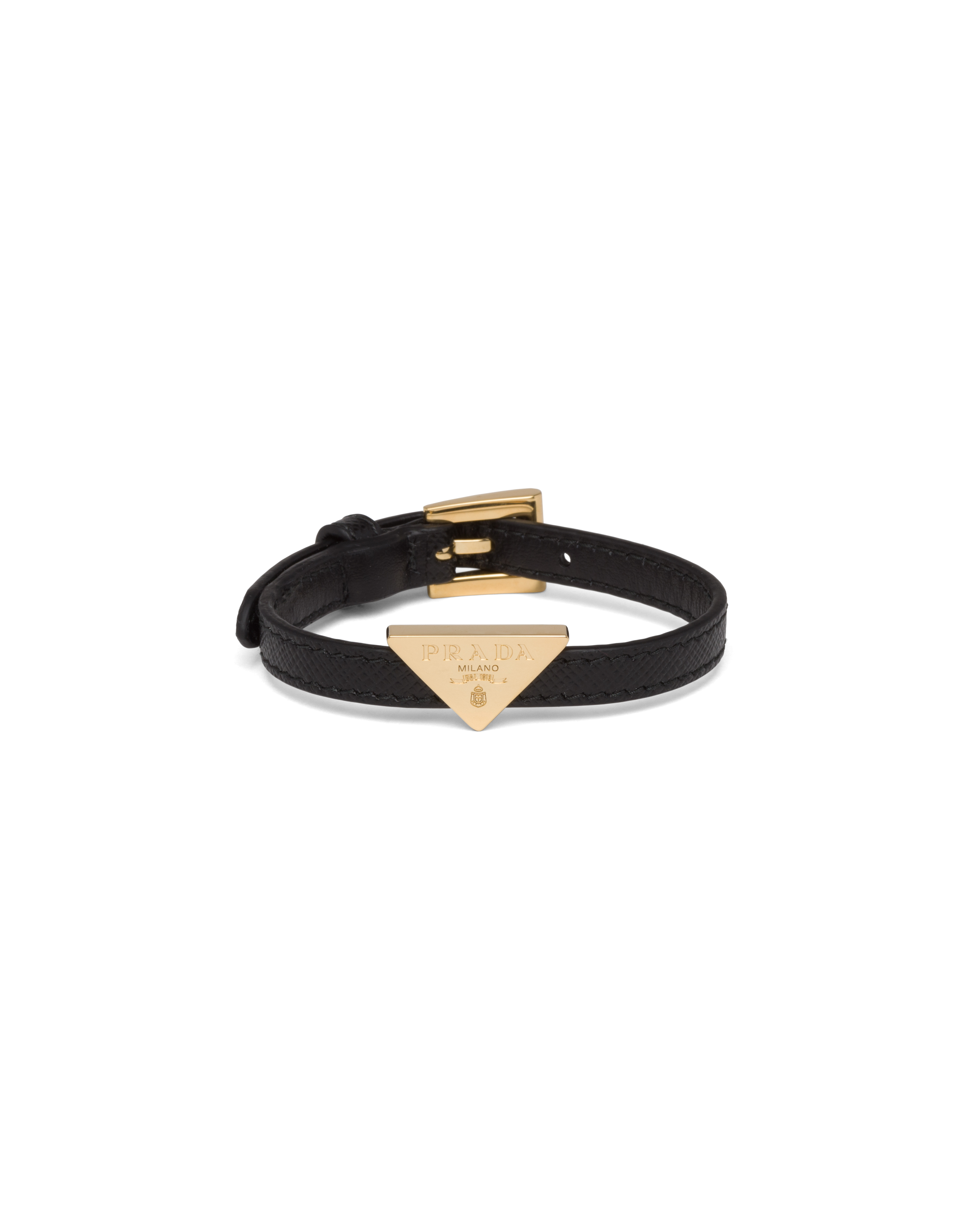 Saffiano Leather Bracelet | Prada