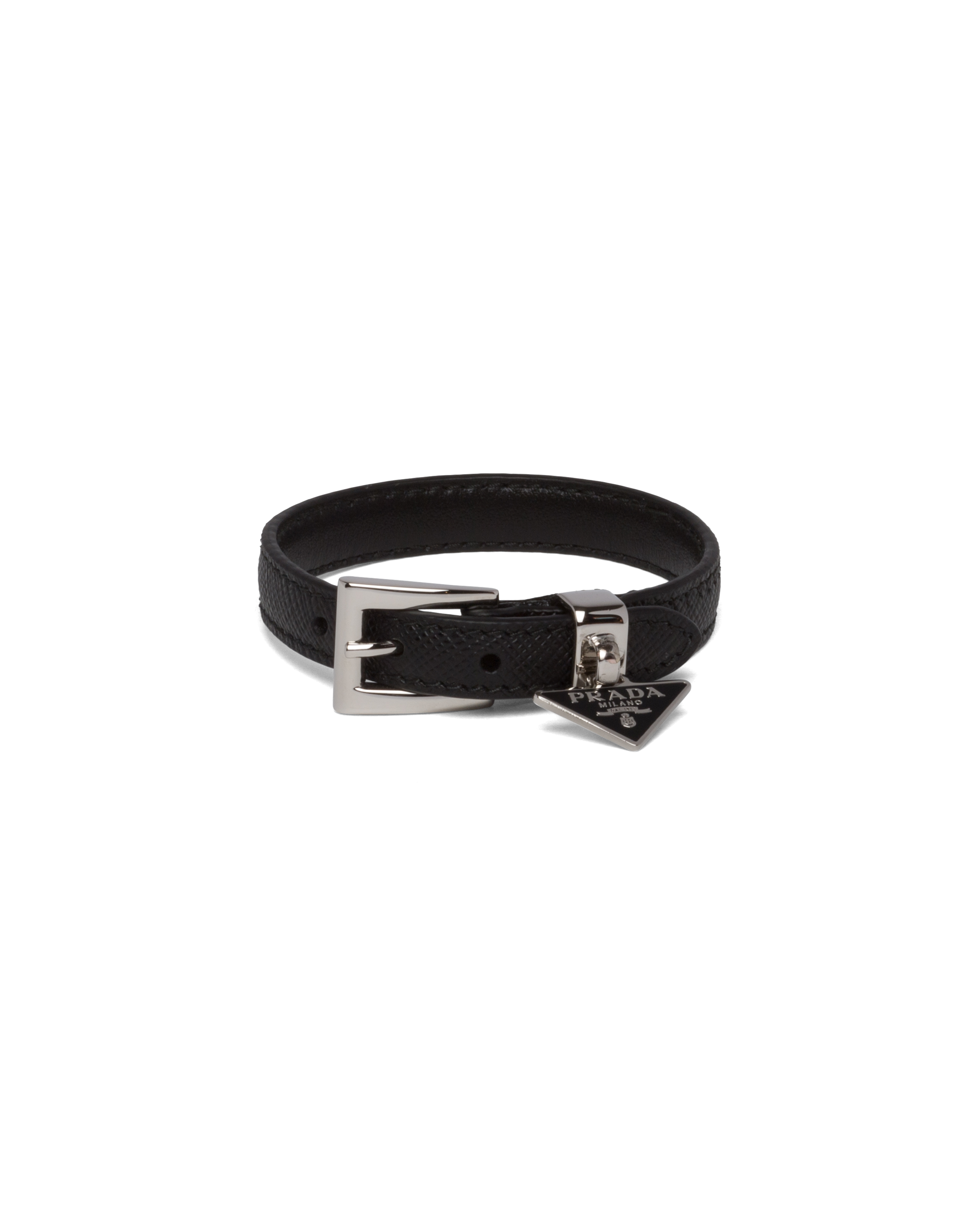 Prada Bracelet Black Leather ref.549298 - Joli Closet