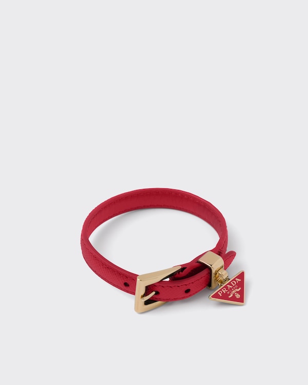 Saffiano leather bracelet Saffiano leather bracelet