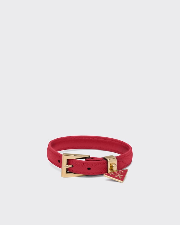 Saffiano leather bracelet Saffiano leather bracelet