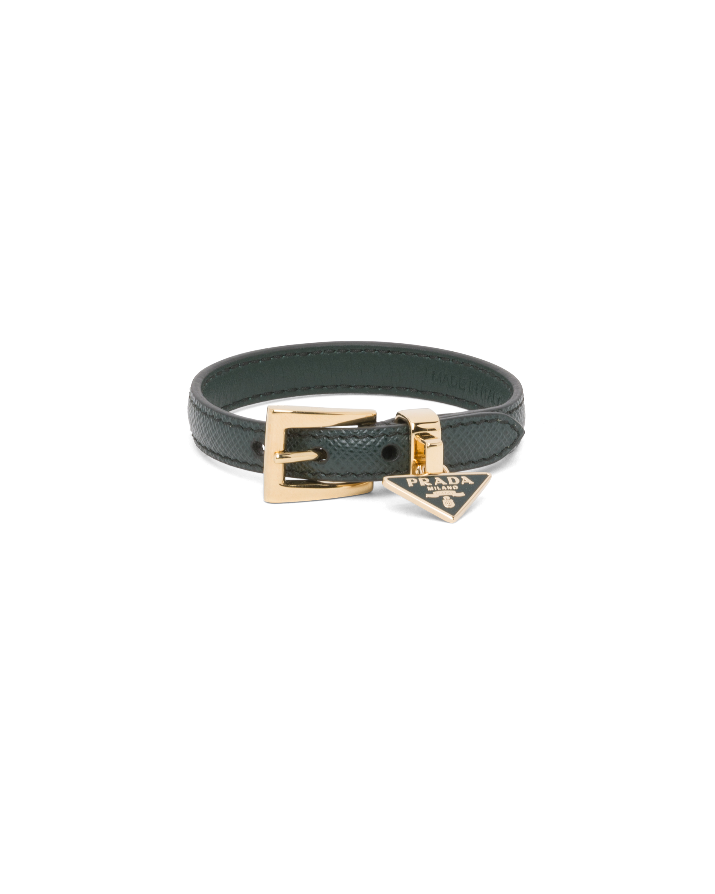Saffiano leather bracelet