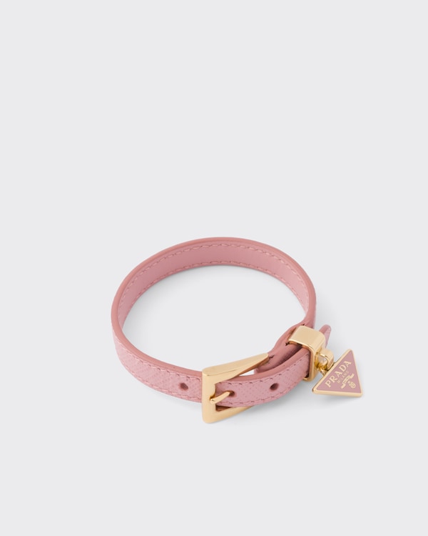 Saffiano leather bracelet Saffiano leather bracelet