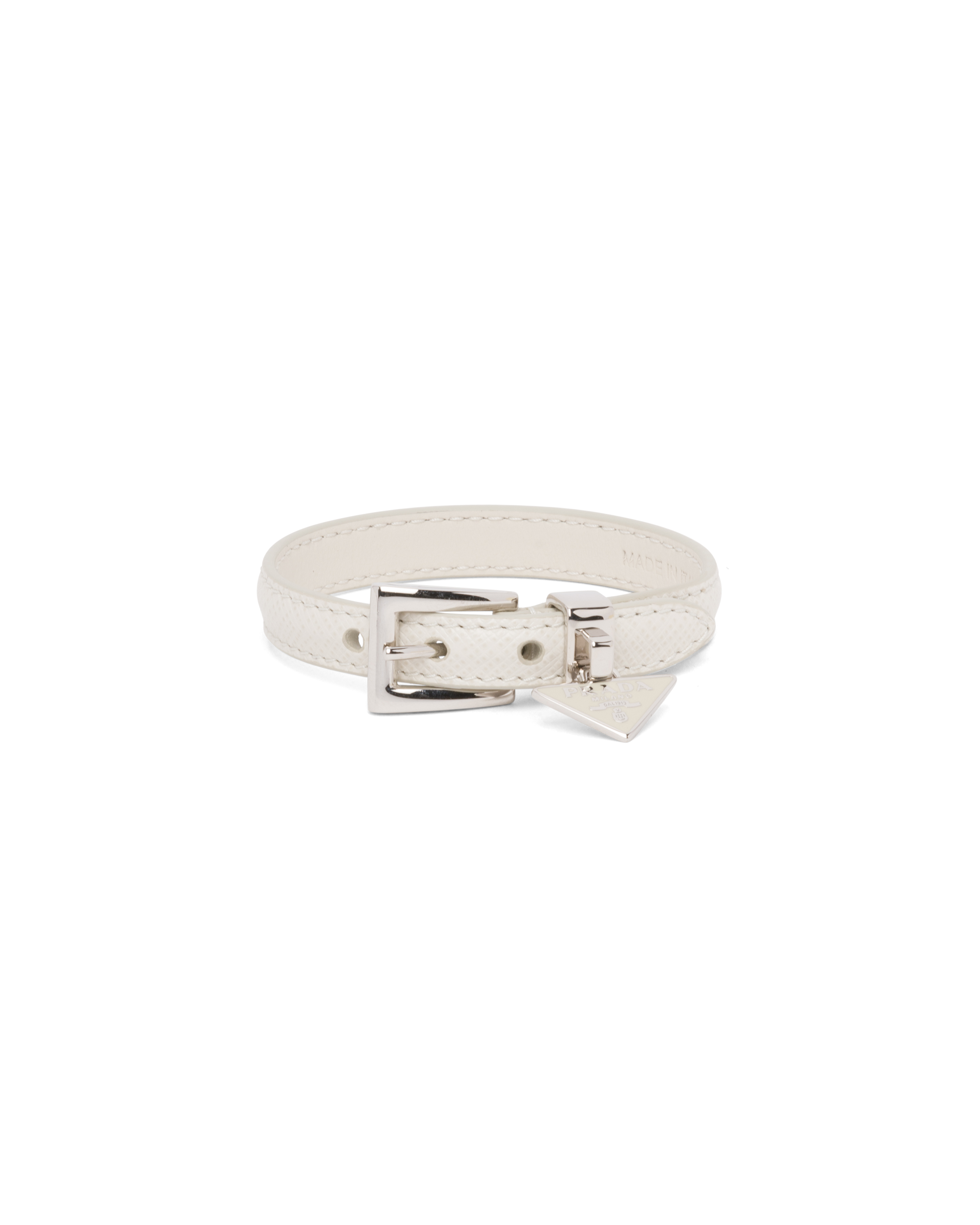 Saffiano leather bracelet prada online