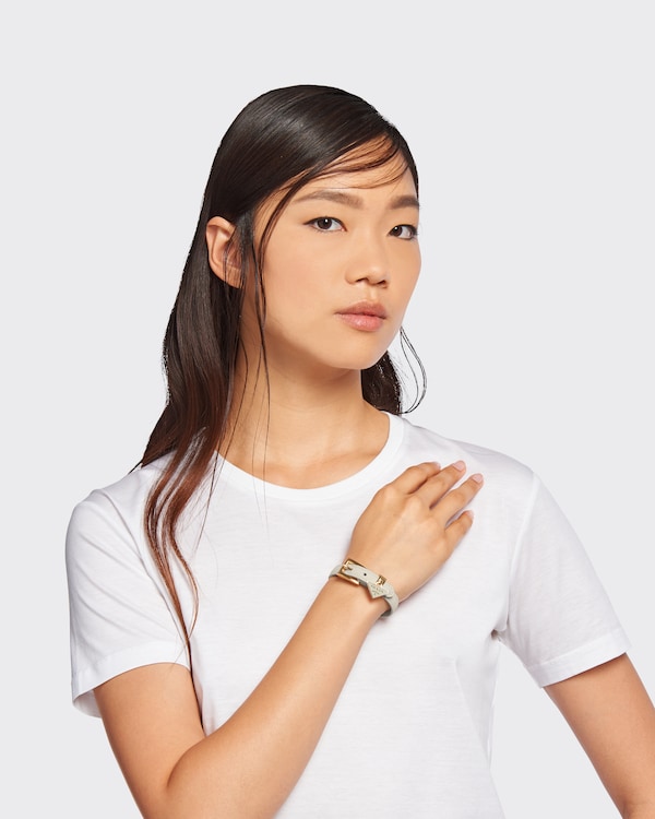 Armband aus Saffiano-Leder Armband aus Saffiano-Leder