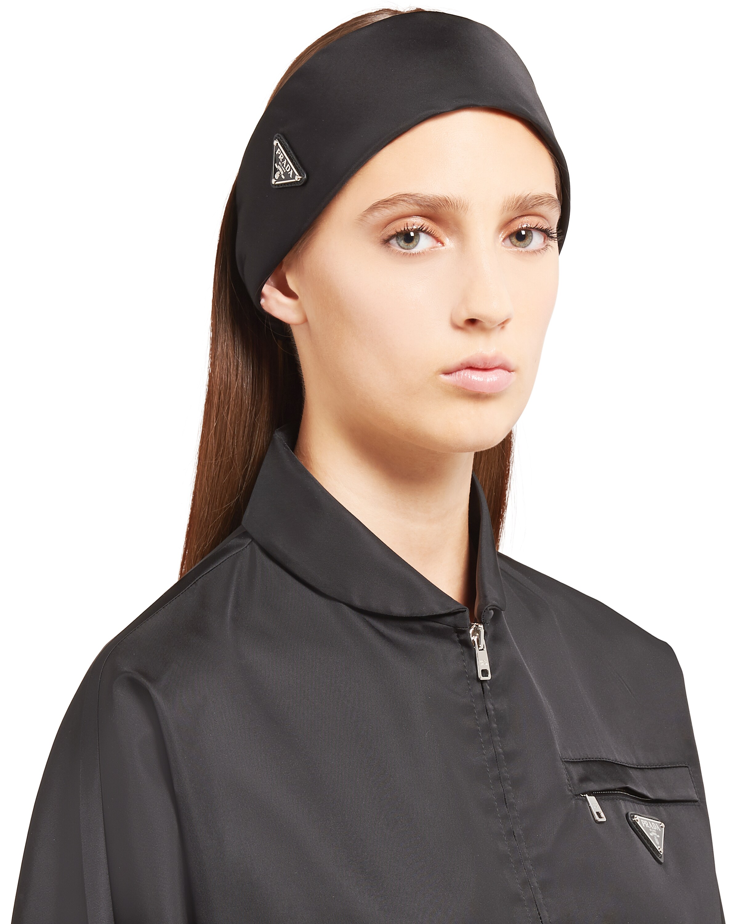 Nylon headband Prada