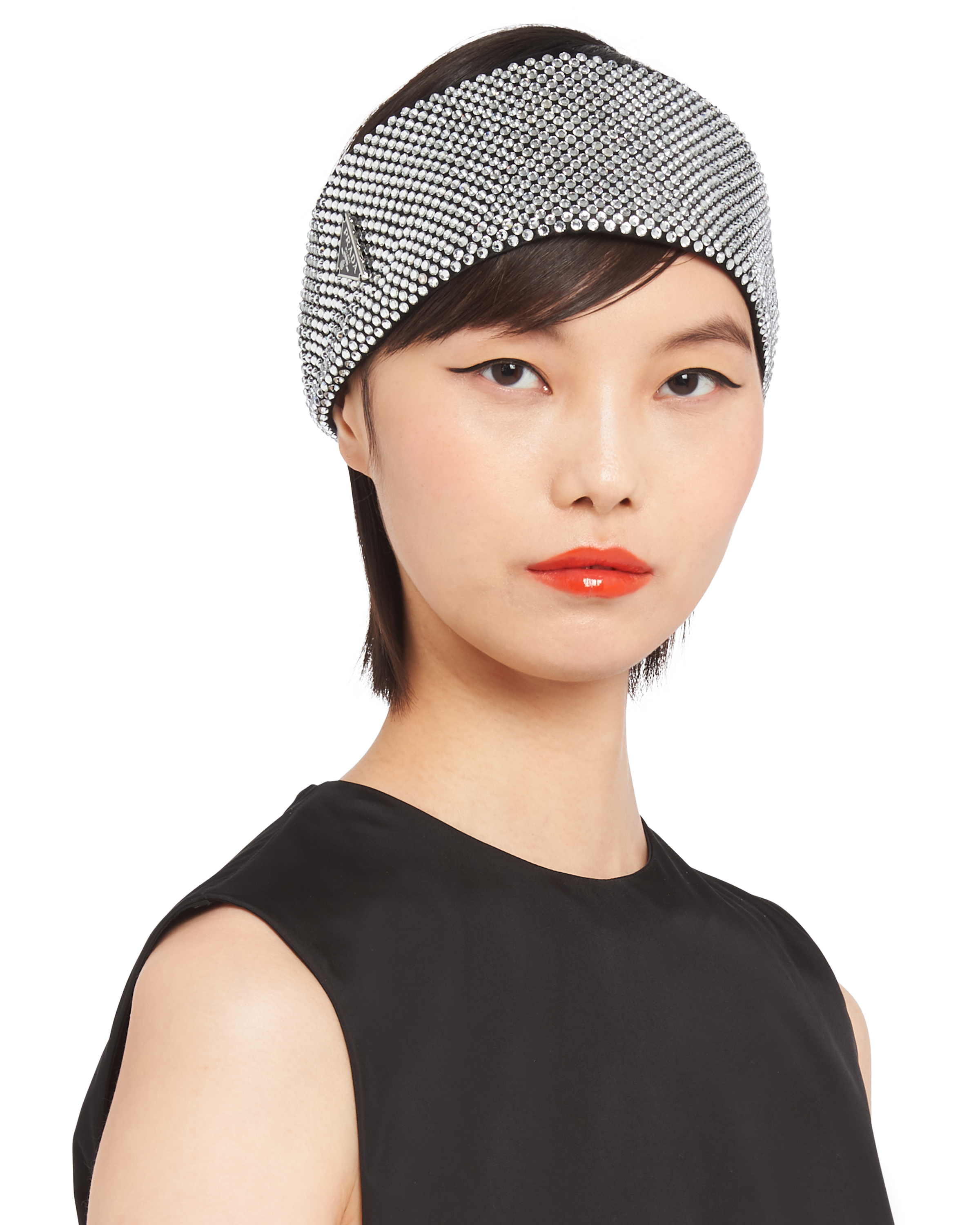 prada studded headband