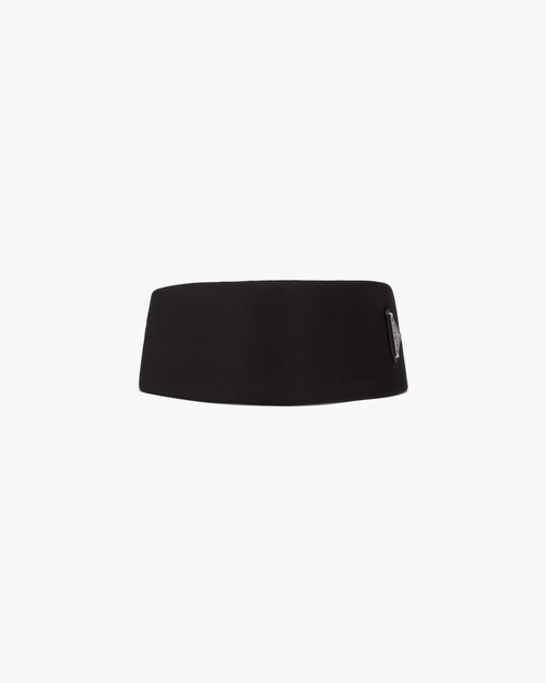 prada black headband