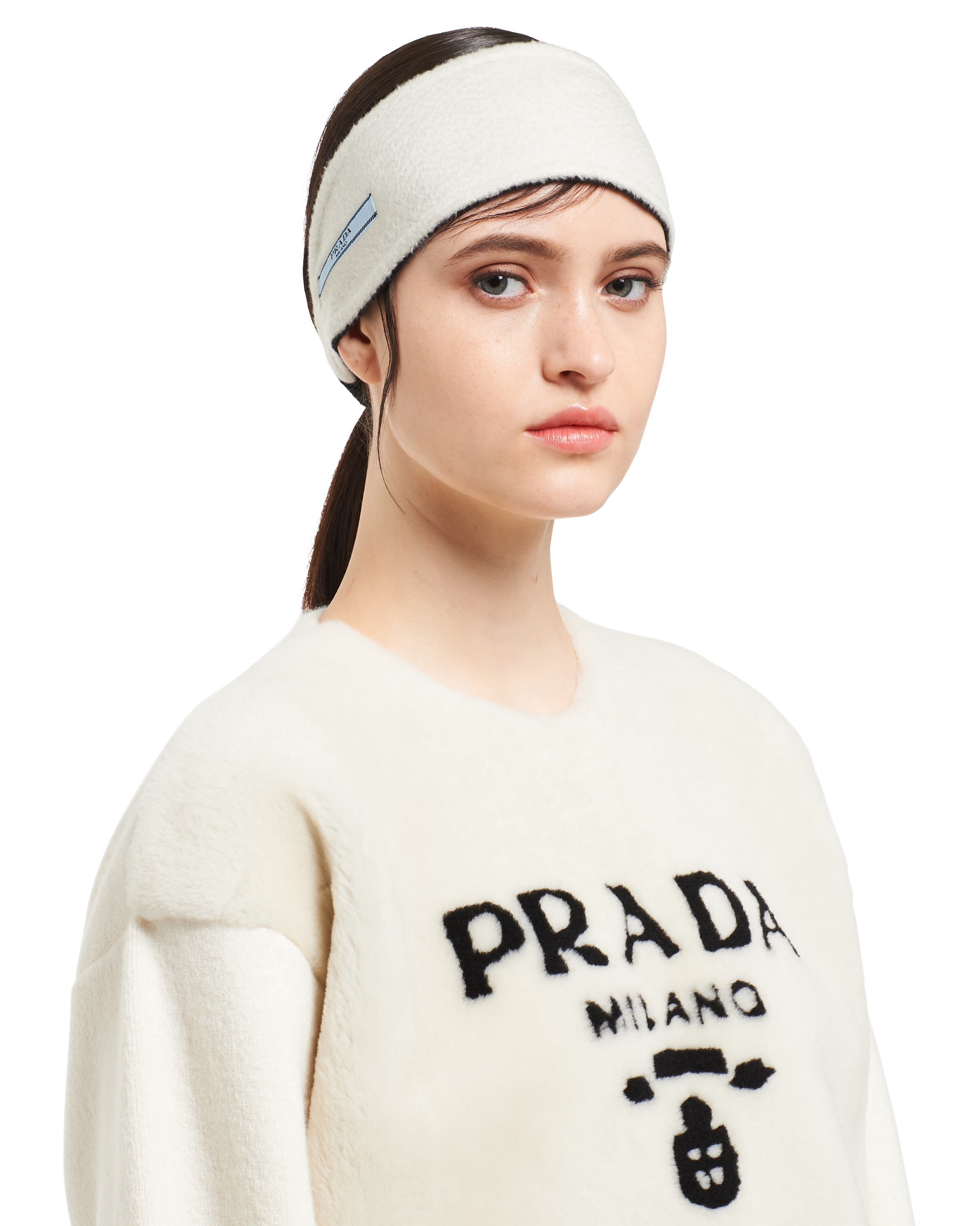 prada wool headband
