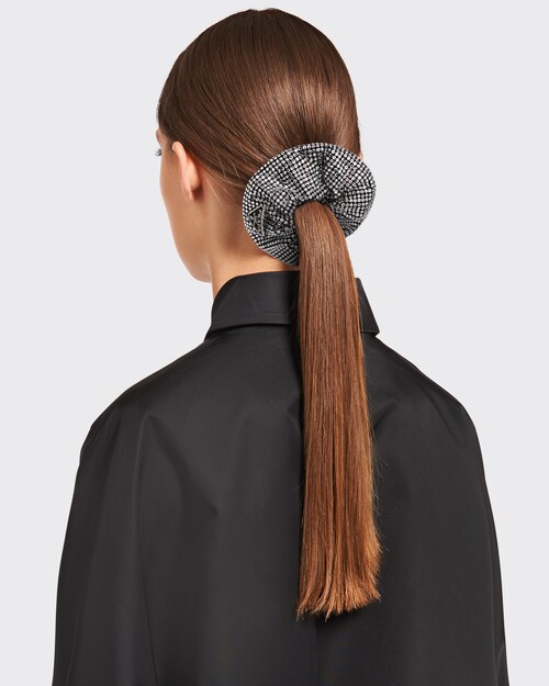 Prada Satin scrunchie 2