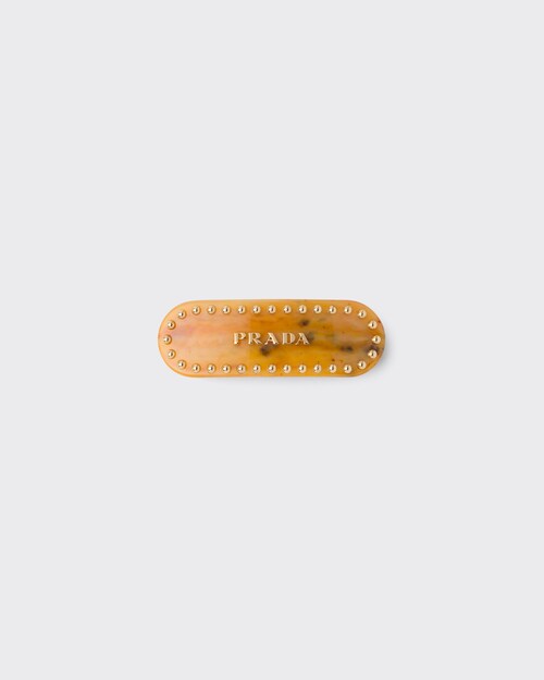 Prada Plex Hair Clip 1