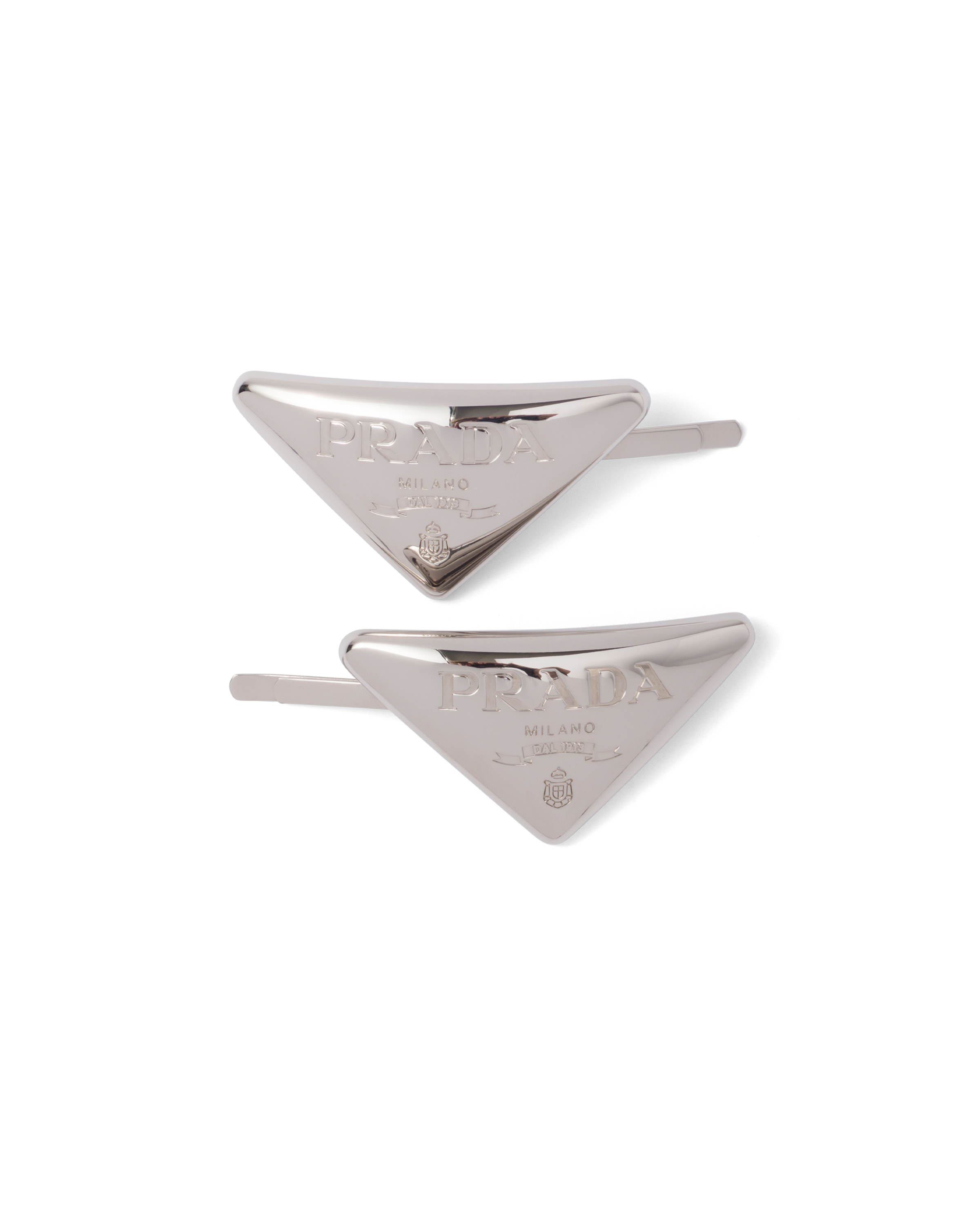 PRADA METAL HAIR CLIPS