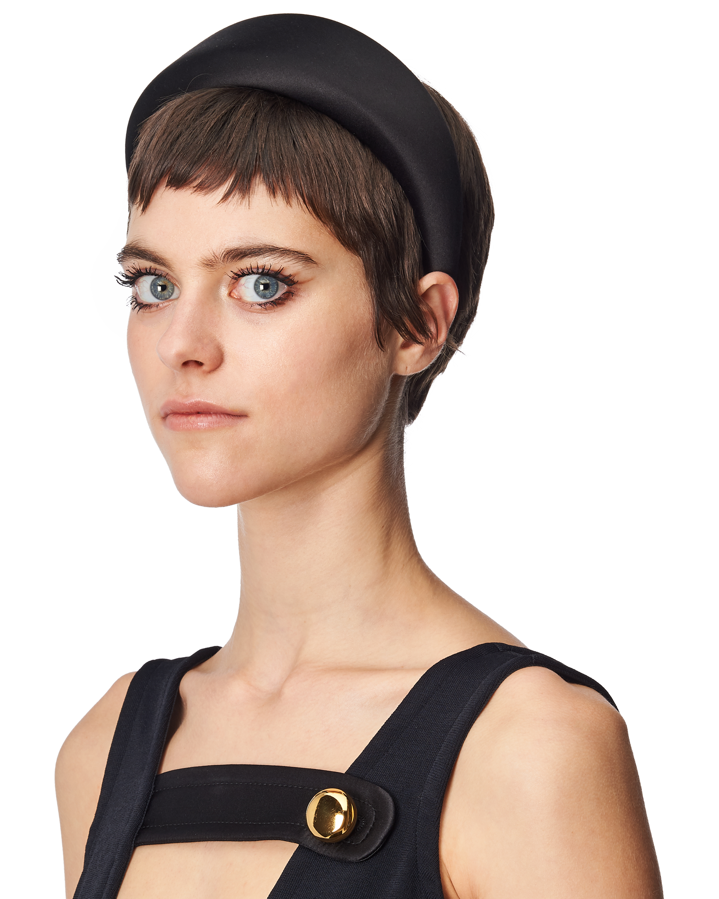 Satin 2025 headband prada