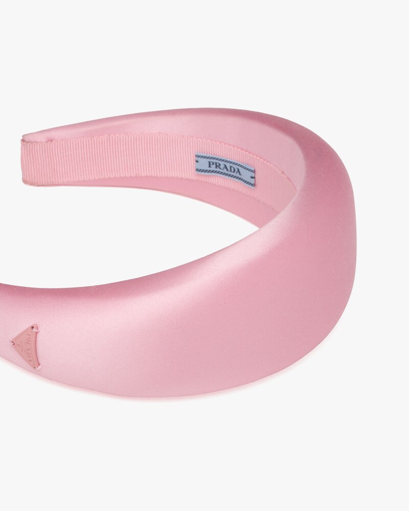 prada pink headband