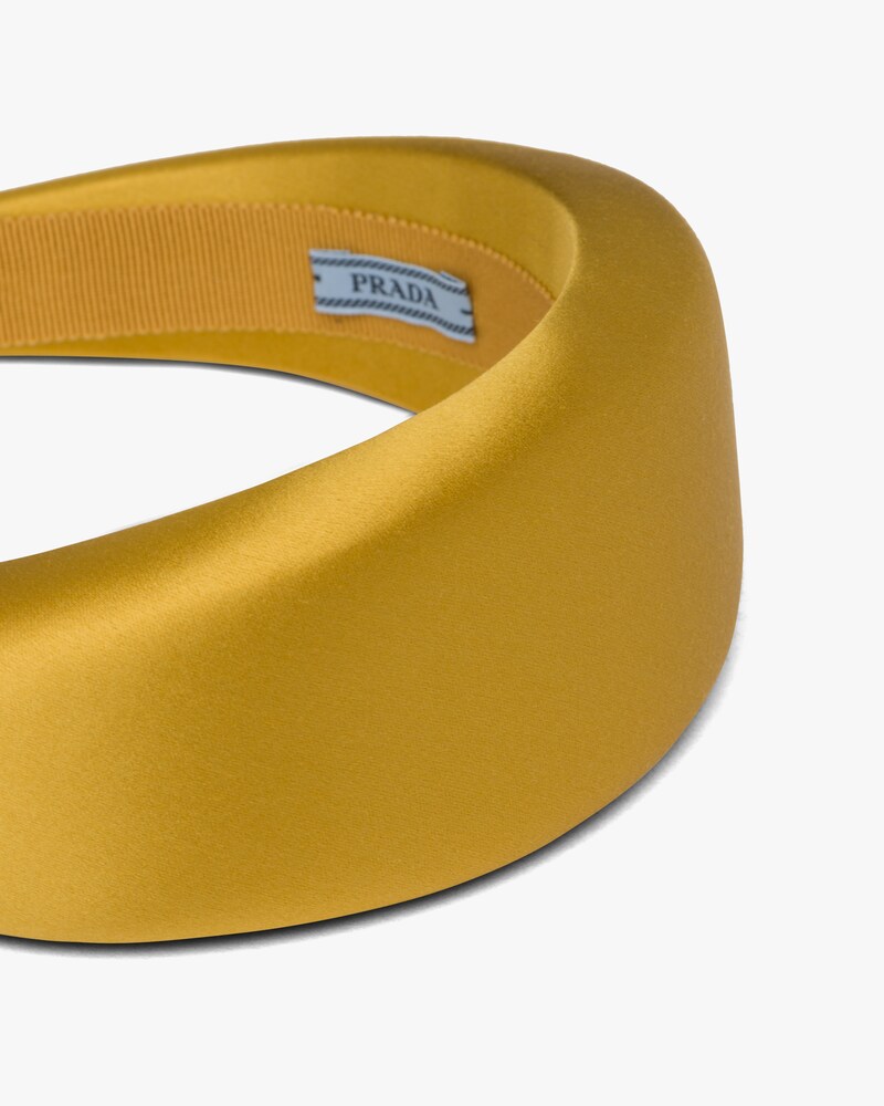orange prada headband