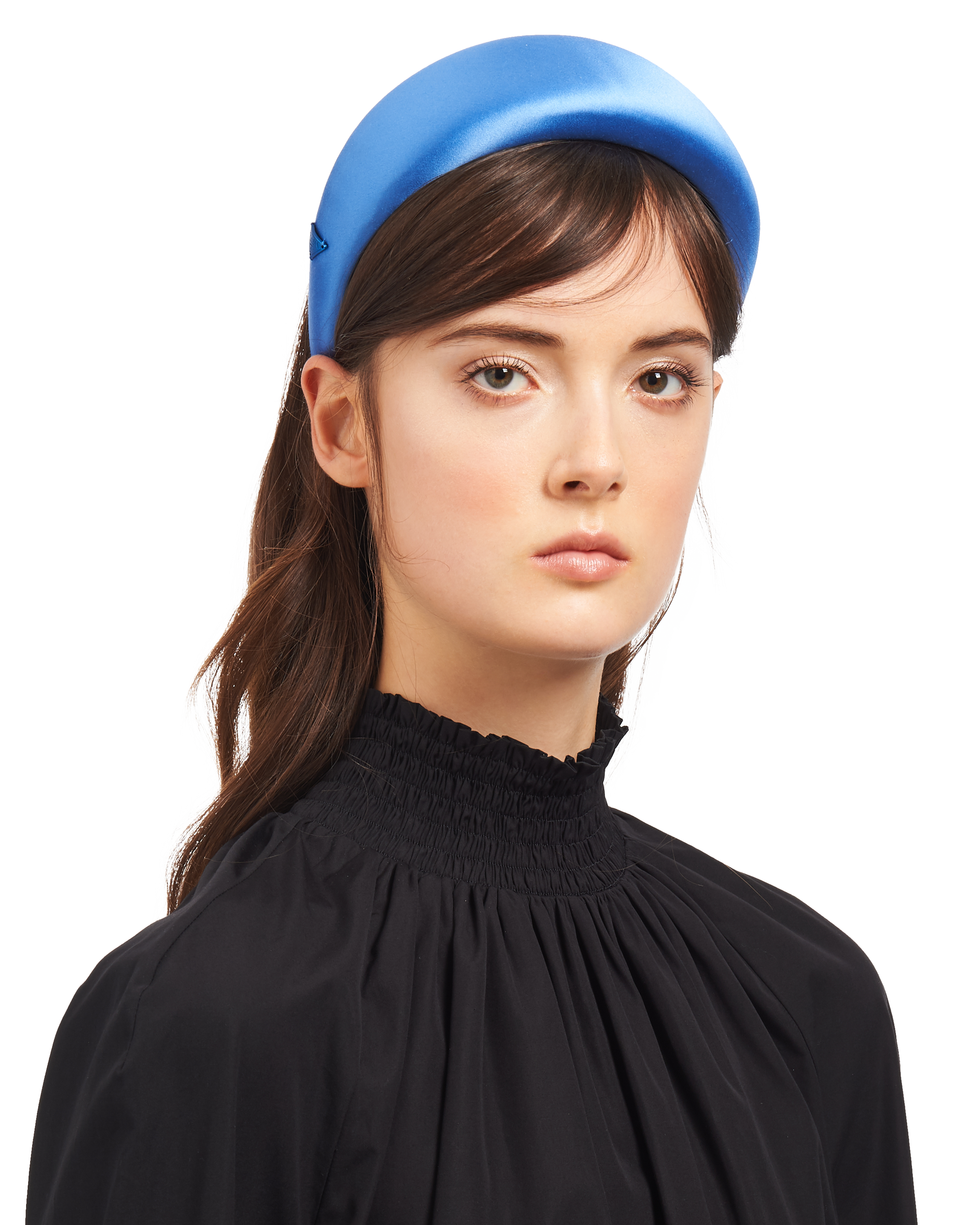 prada headband satin