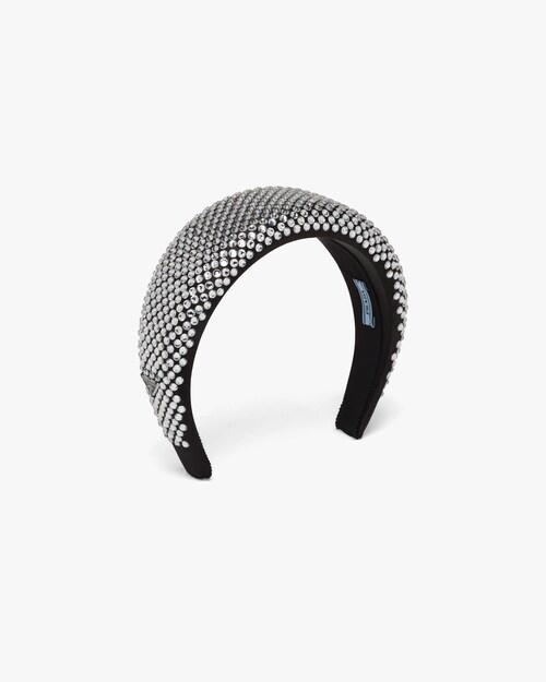 prada crystal headband