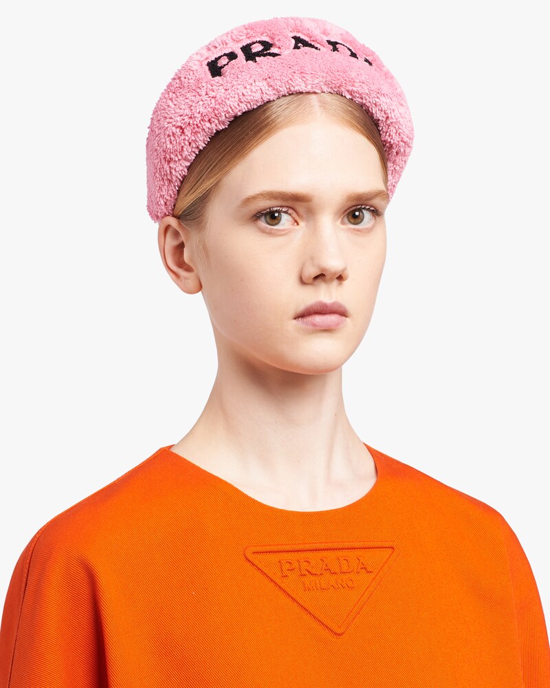 prada headband orange